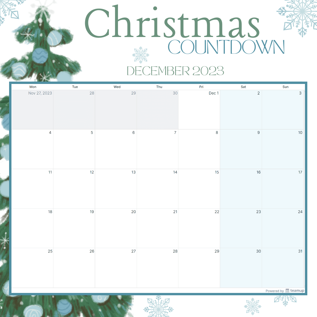 free printable countdown calendar template free printable countdown calendar template