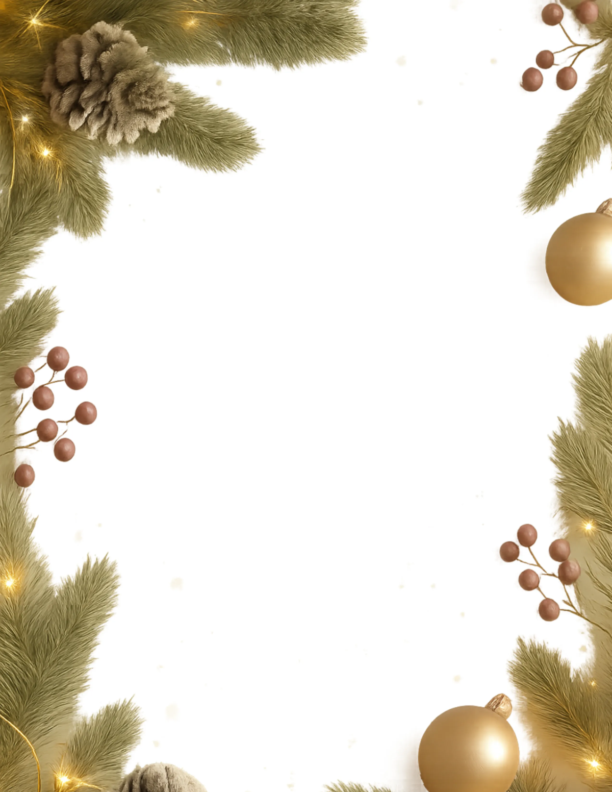 Christmas Flyer Border