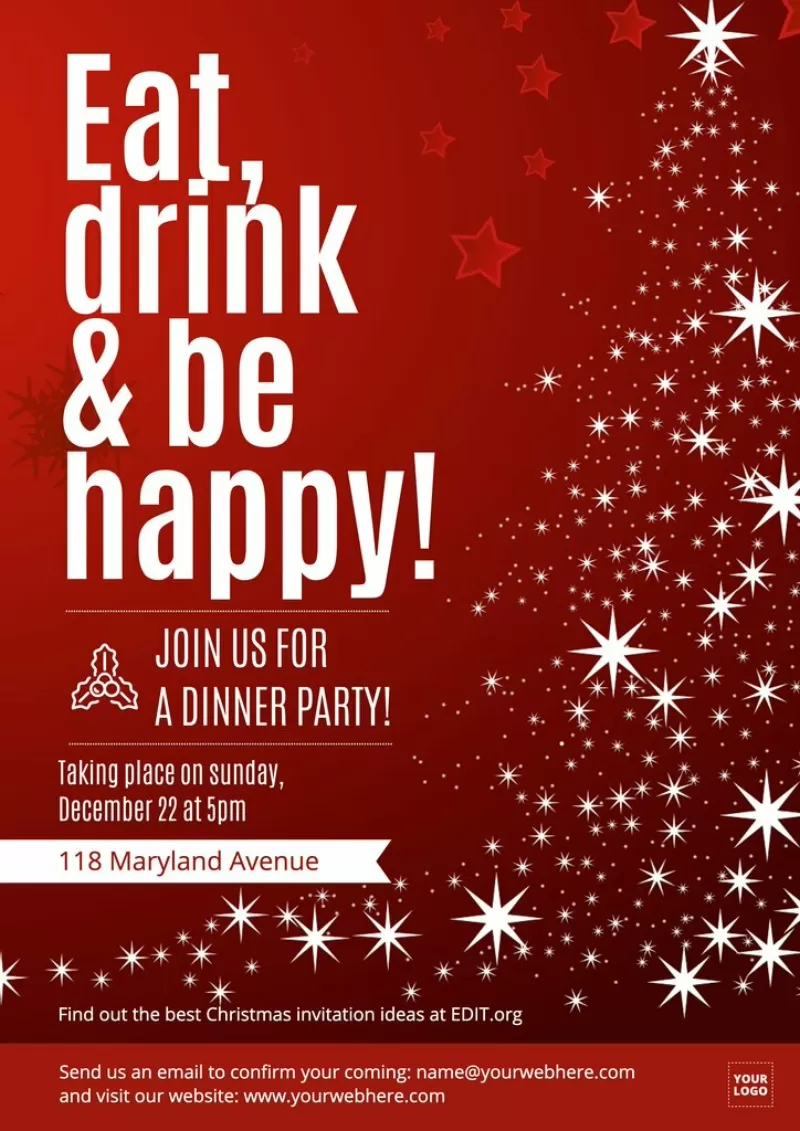 Christmas Invitation Templates