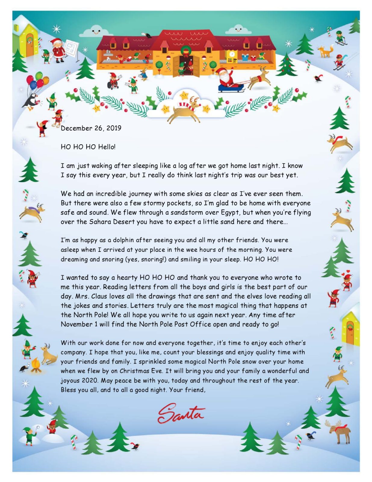 Christmas Letters