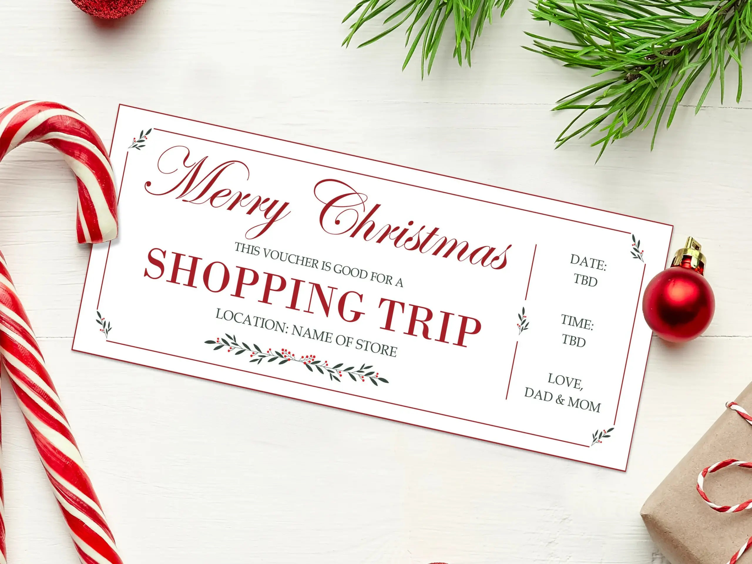 Christmas Shopping Spree Coupon
