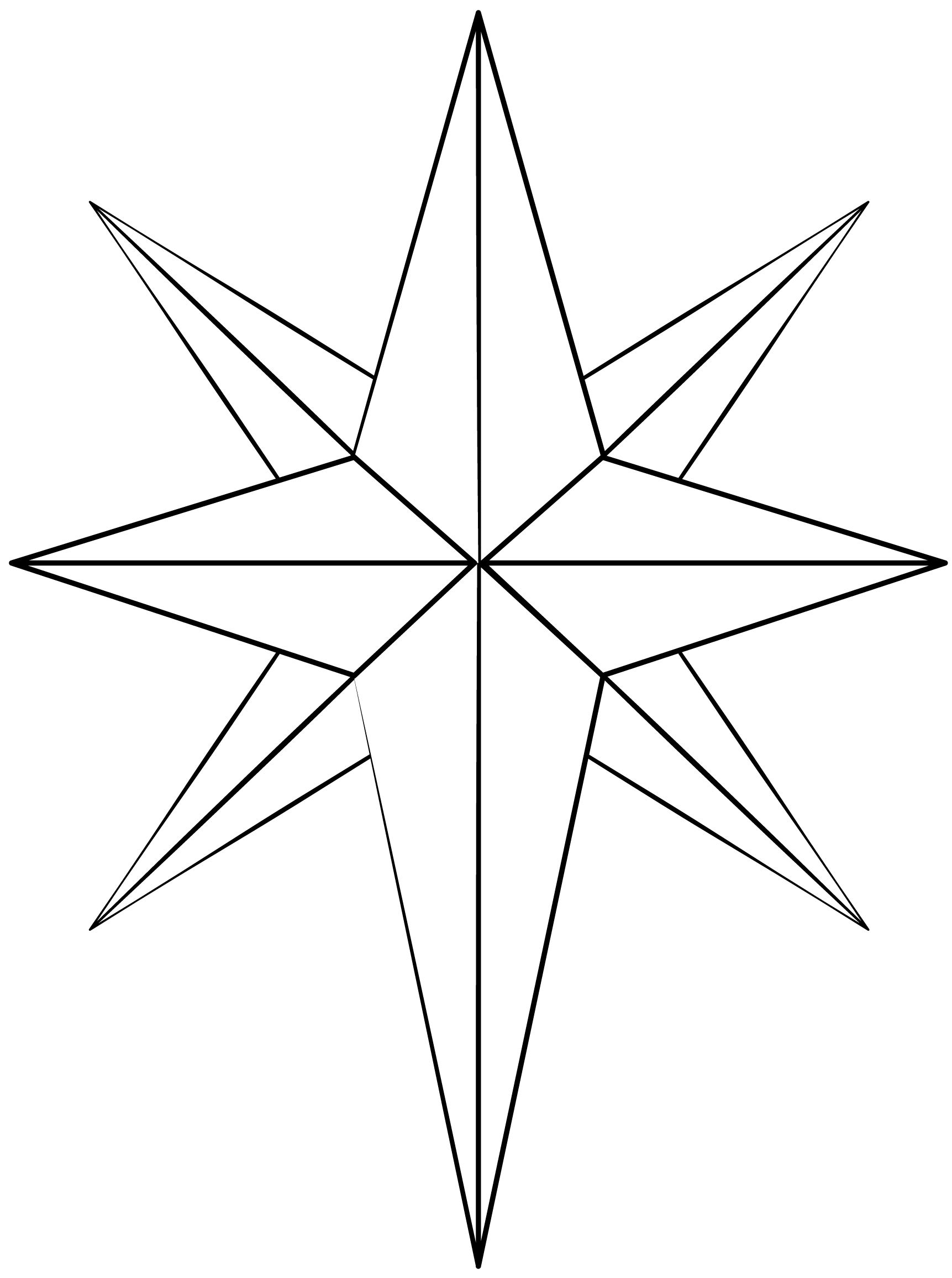 Christmas Star Printable Template Christmas Star Printable Template