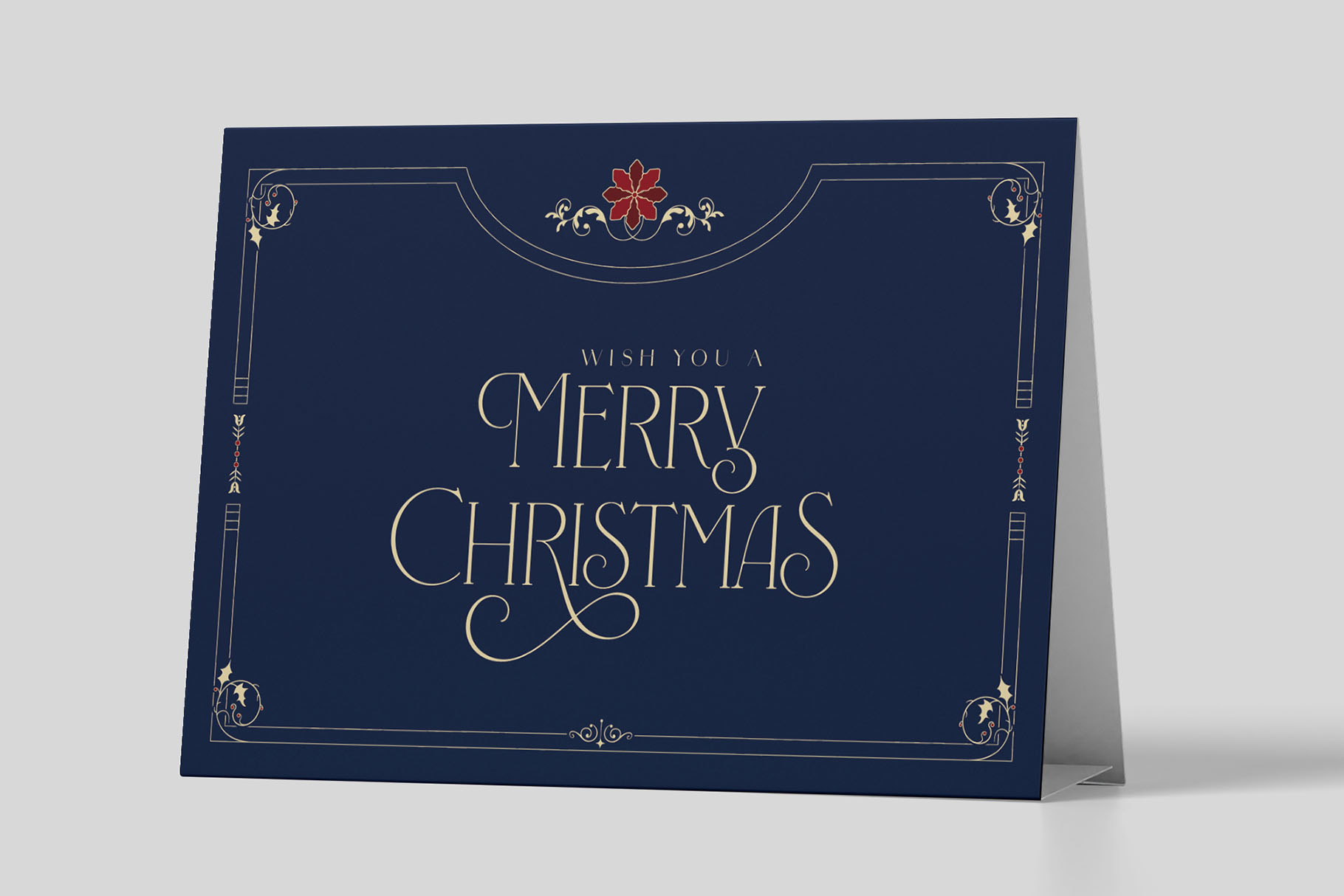 Christmas Table Tent Template