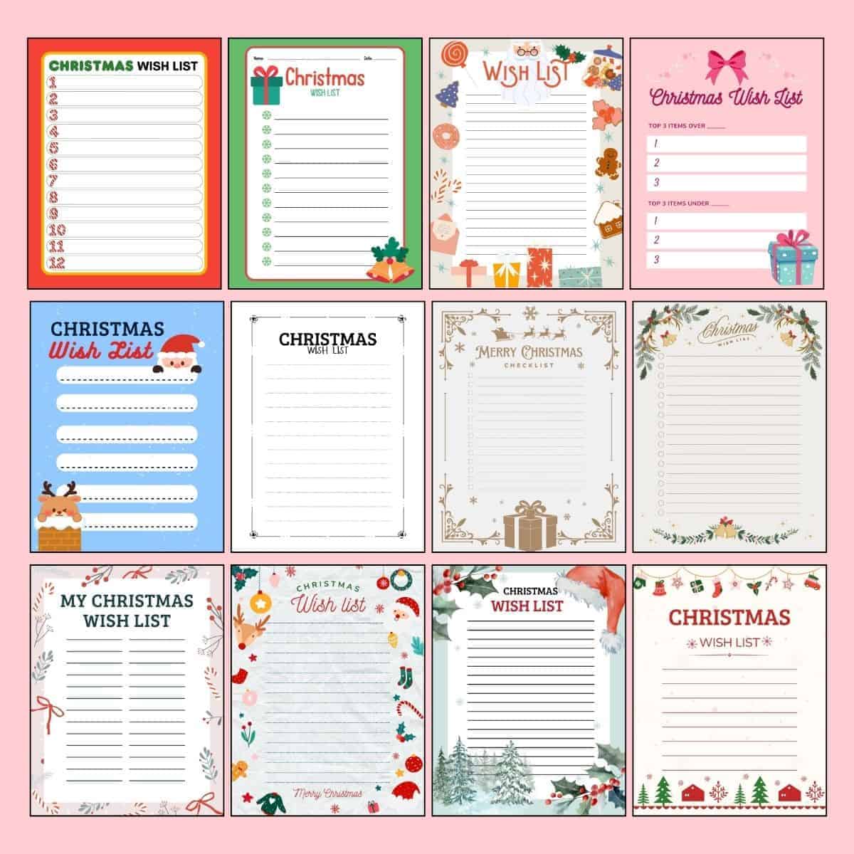 Christmas Wish List