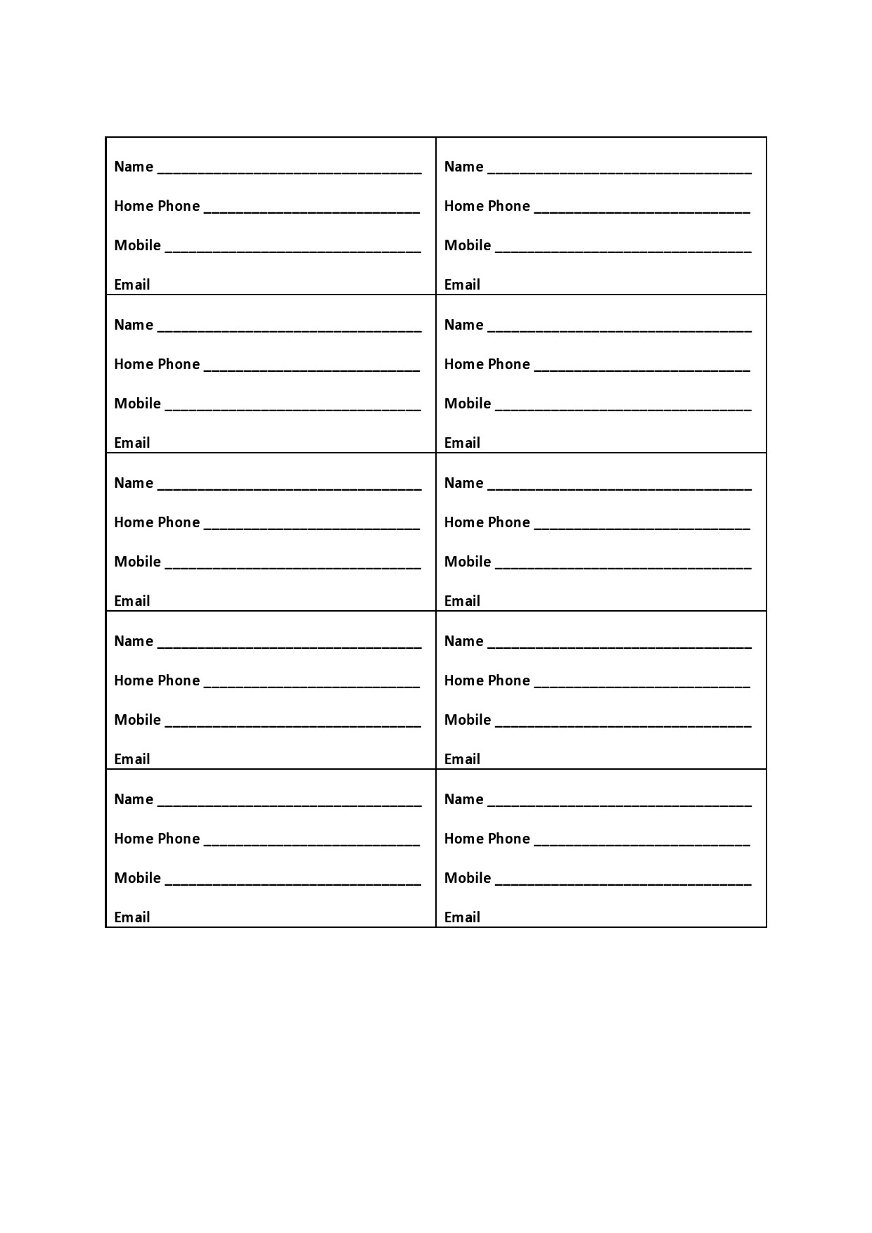 Church Directory Church Directory