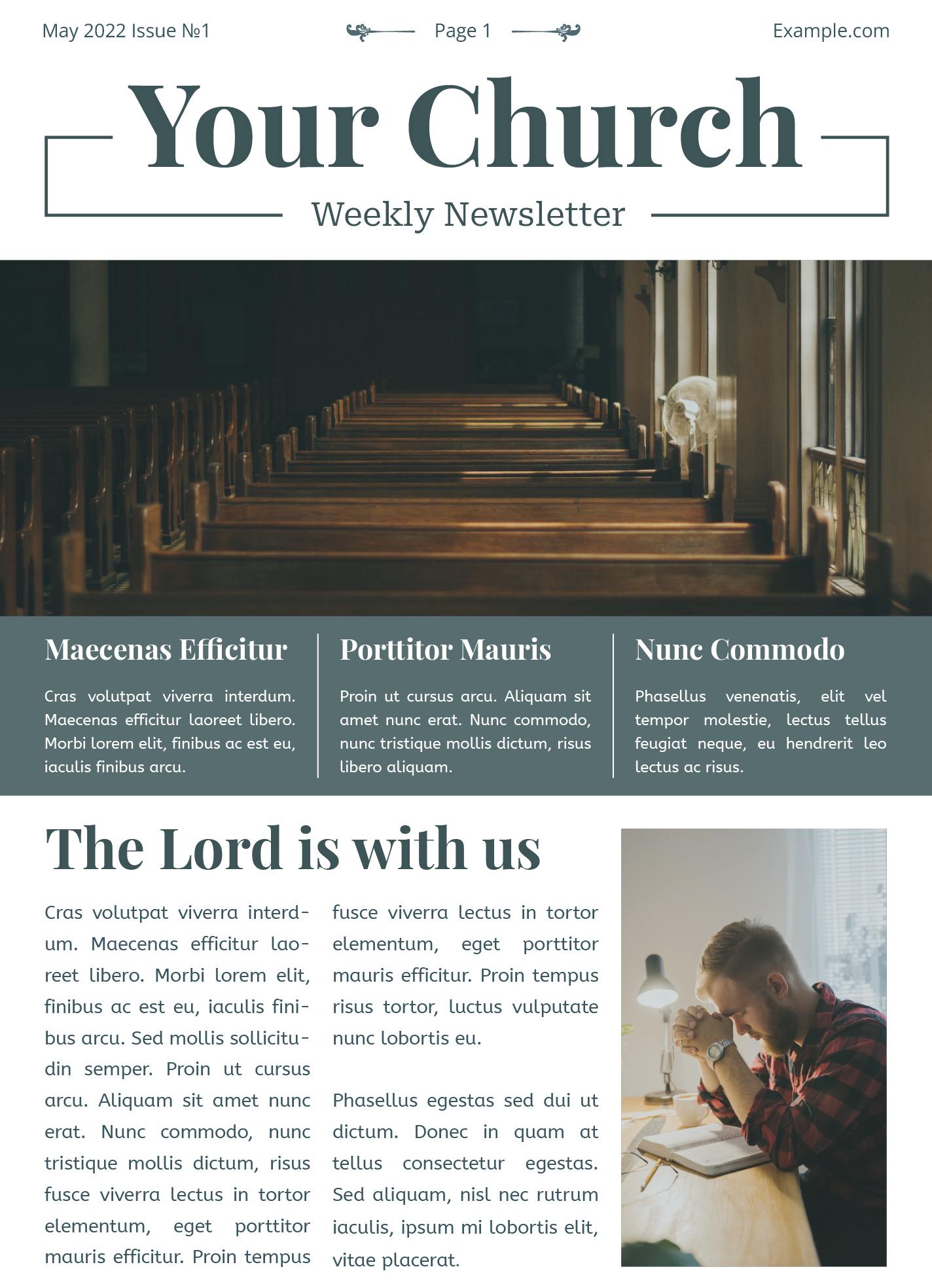 Church Newsletter Free Google Docs Template Church Newsletter Free Google Docs Template