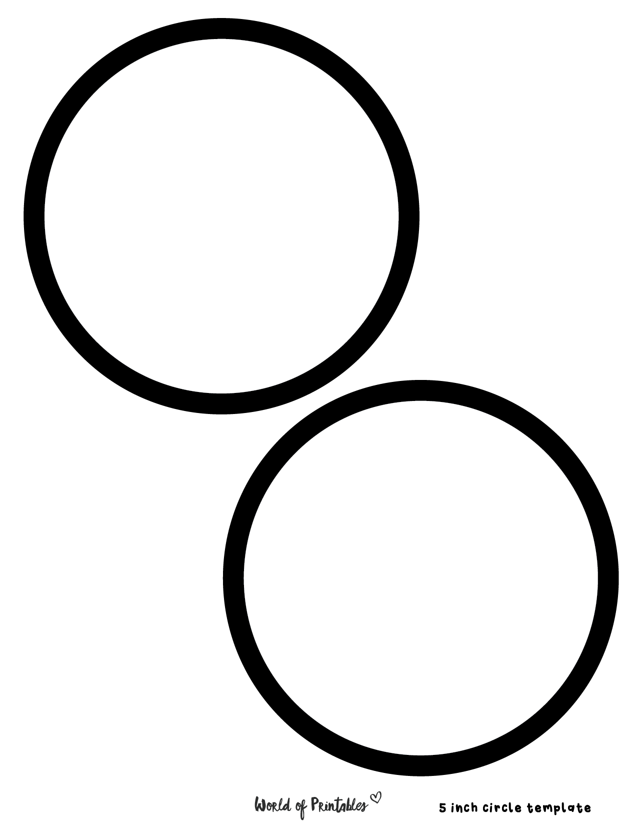 Circle Templates Circle Templates