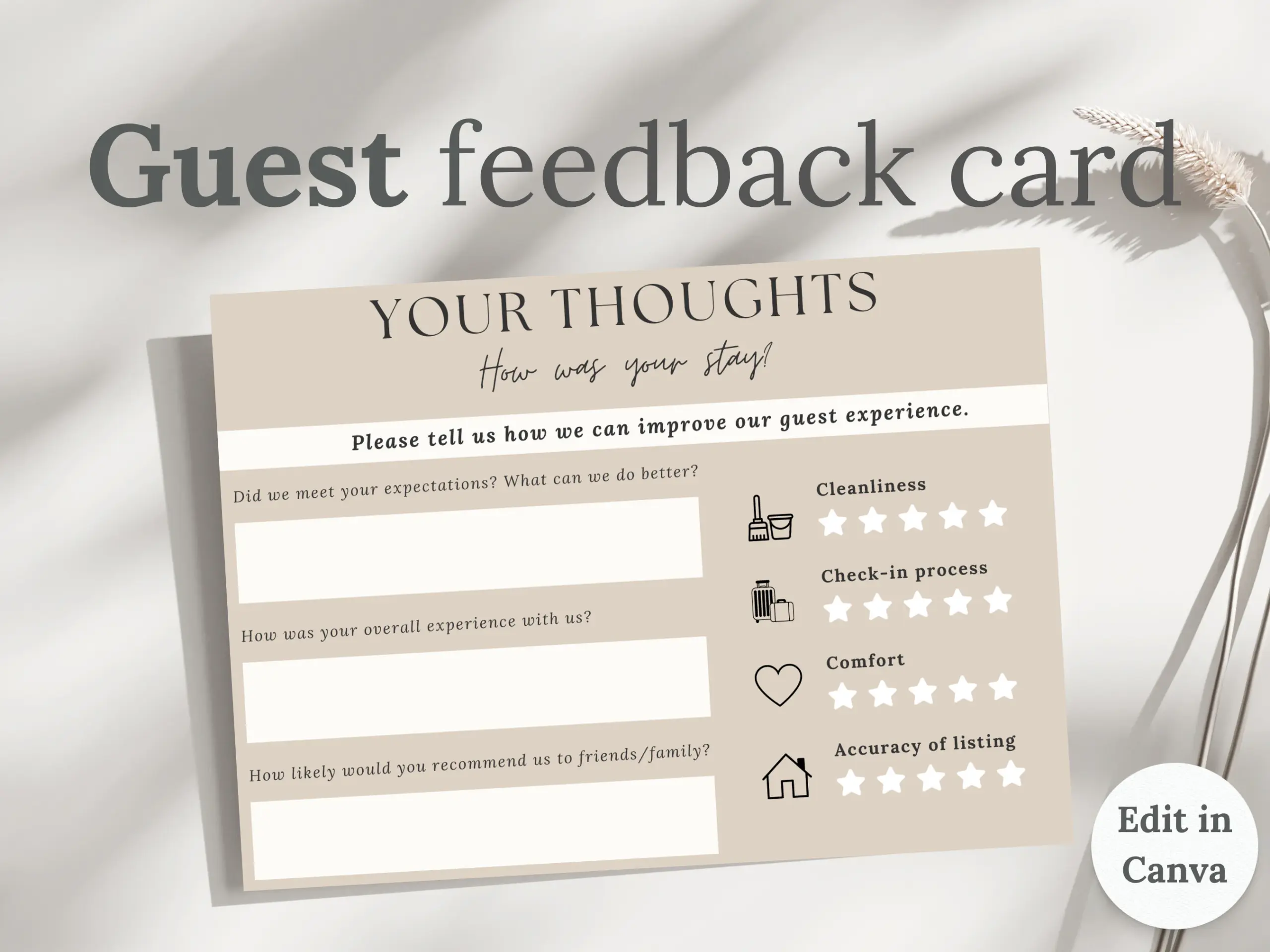free printable comment card template free printable comment card template