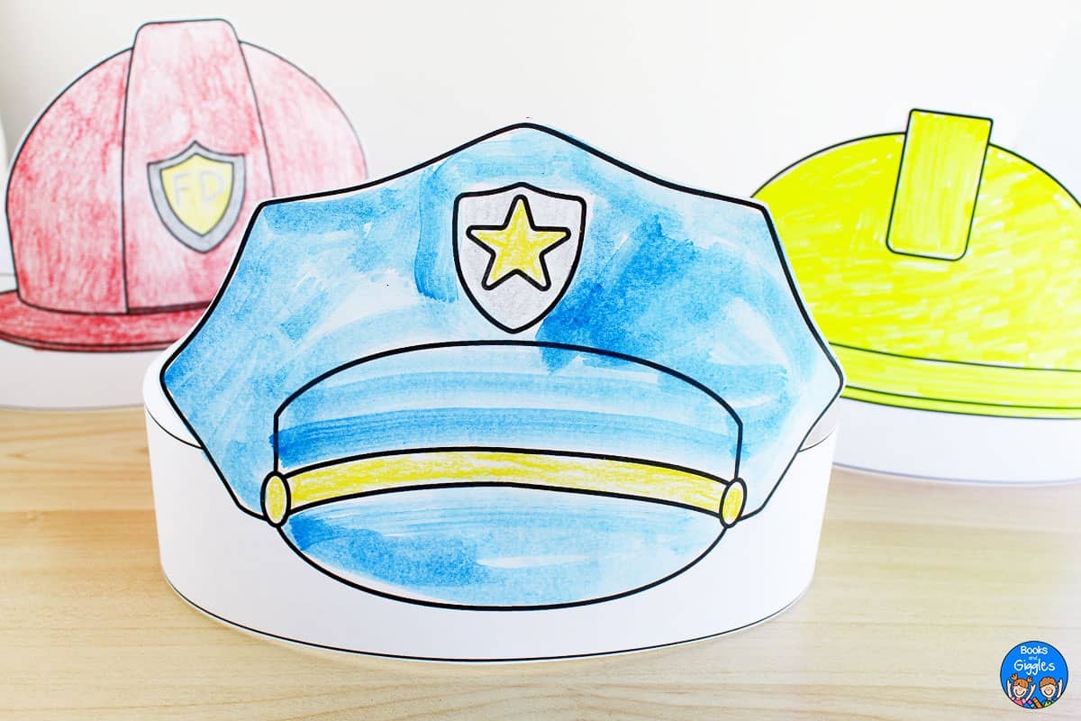 Community Helpers Hats