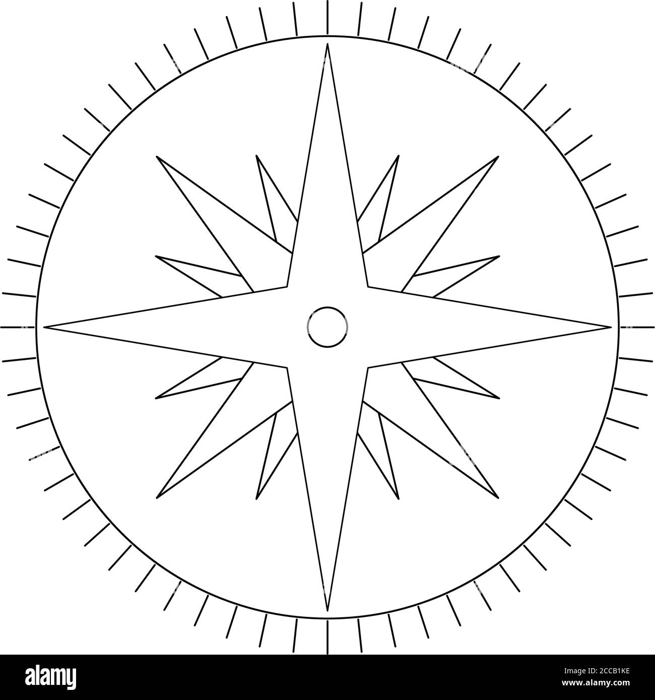 free printable compass rose template