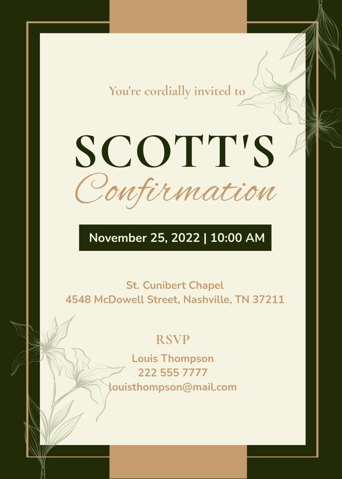 Confirmation