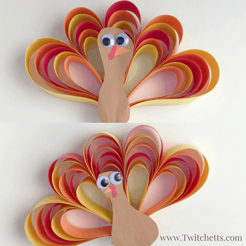 Construction Paper Turkey Craft Construction Paper Turkey Craft