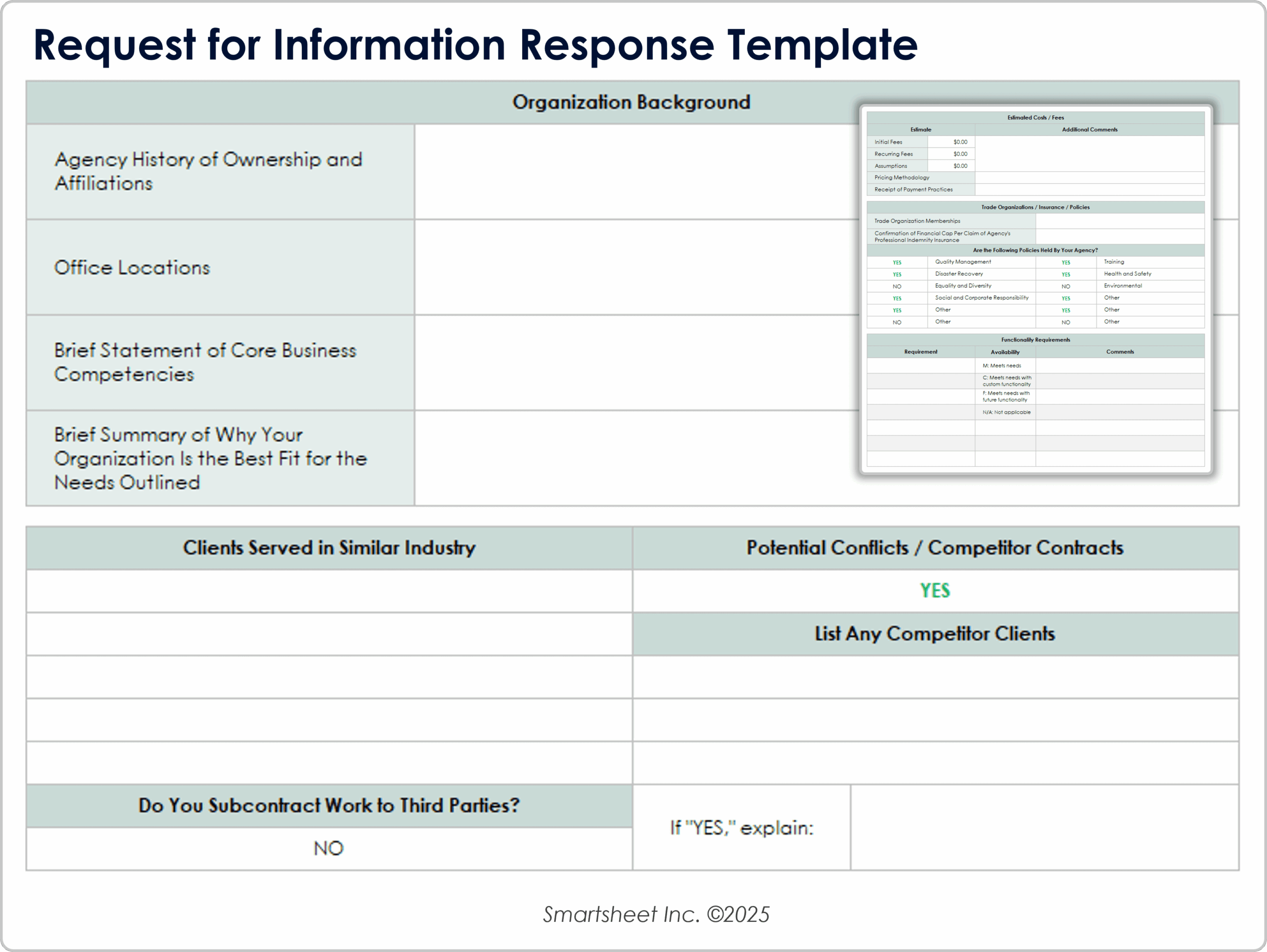 Construction Rfi Templates Construction Rfi Templates