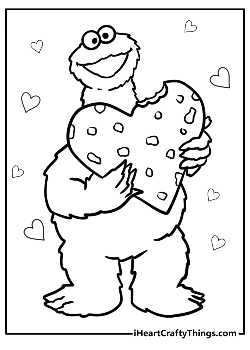 free printable cookie monster face template free printable cookie monster face template