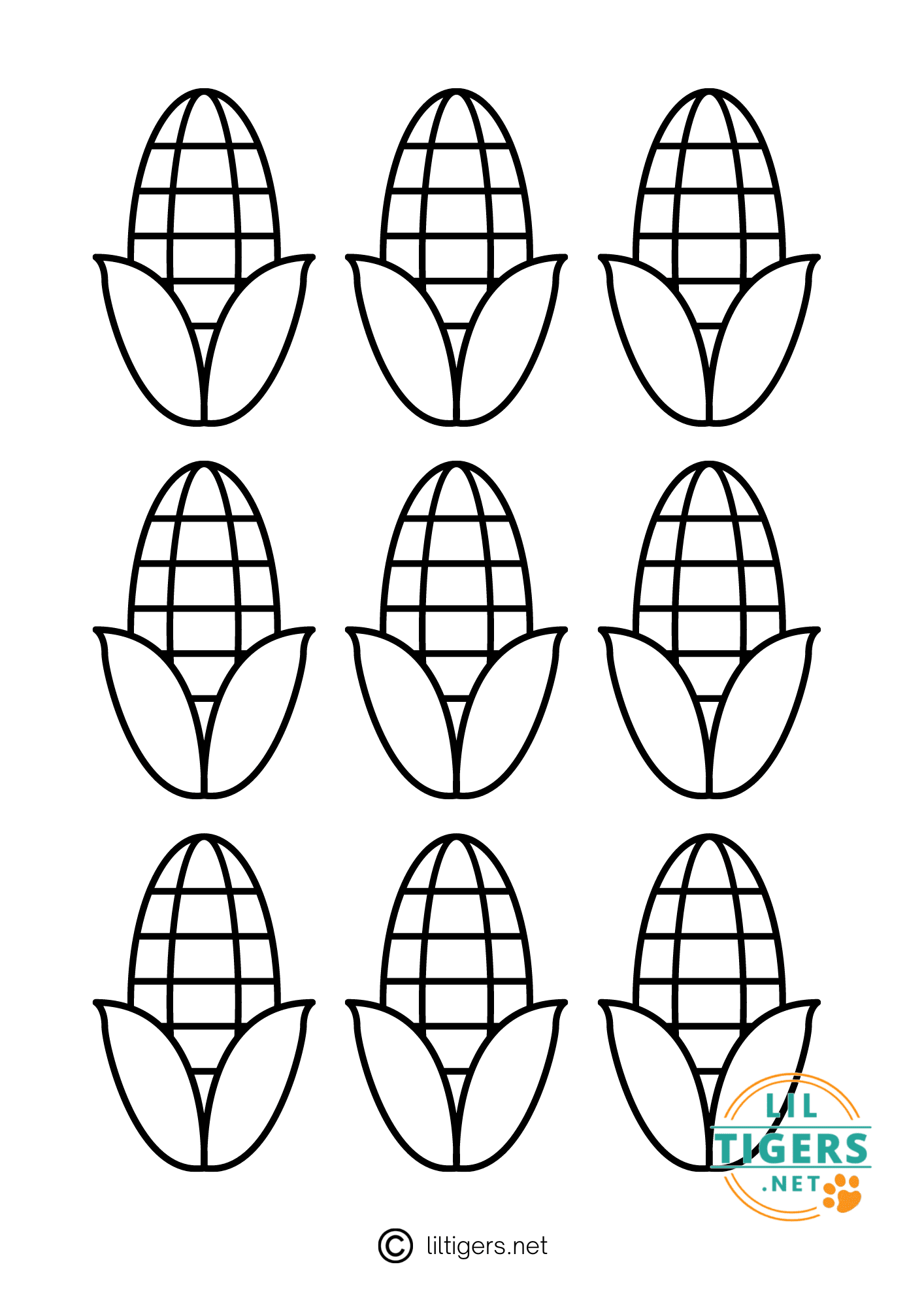 Corn Templates Corn Templates