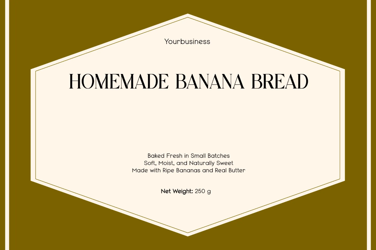 Cottage Food Label
