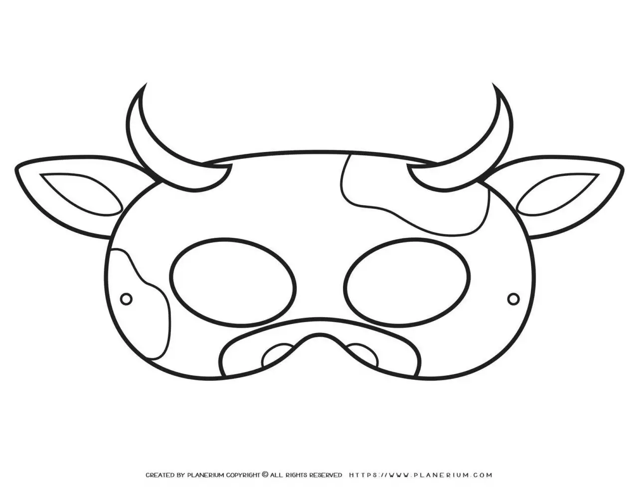 Cow Eye Mask Cow Eye Mask