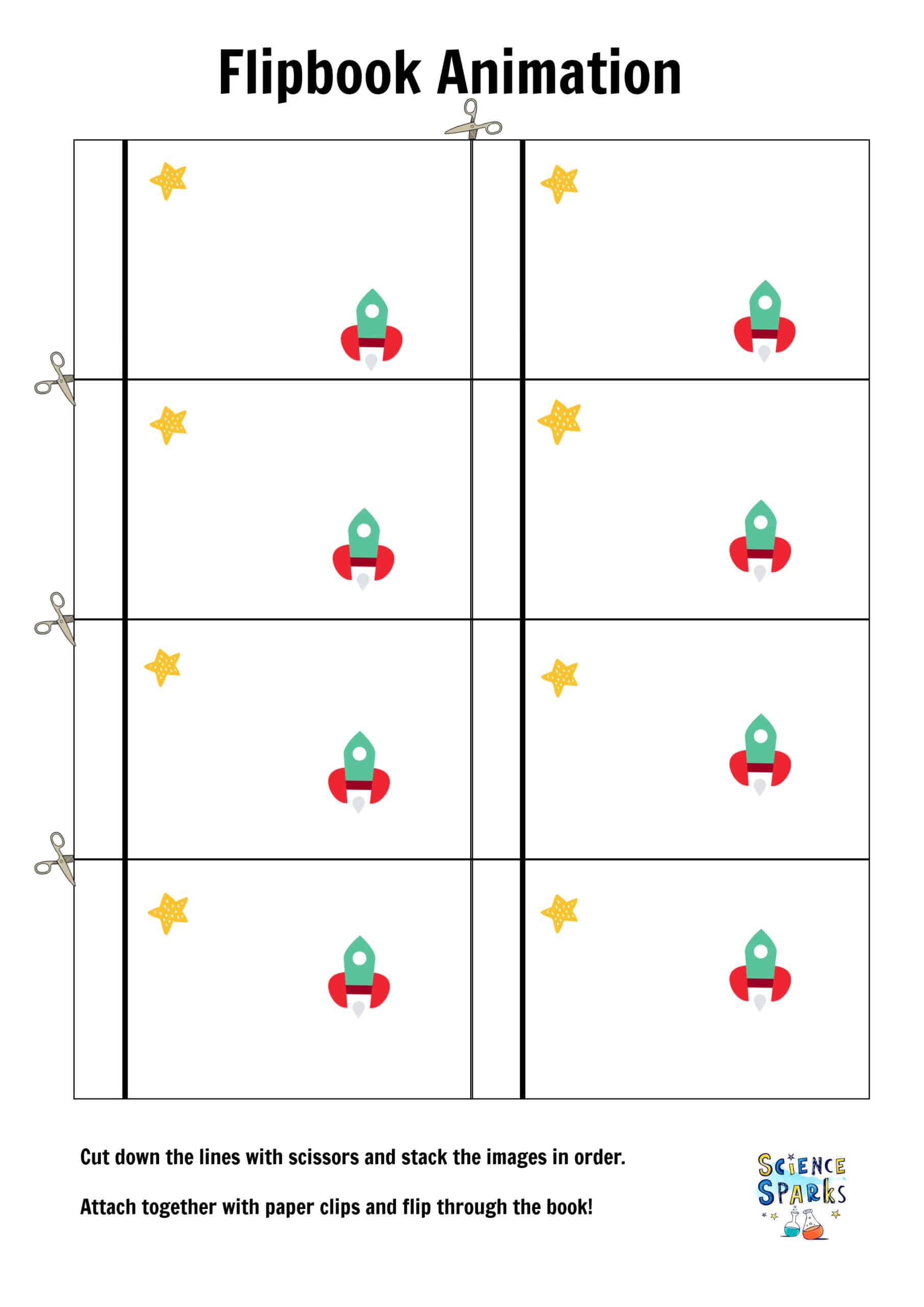 Create You Own Flipbook Free Animation Template