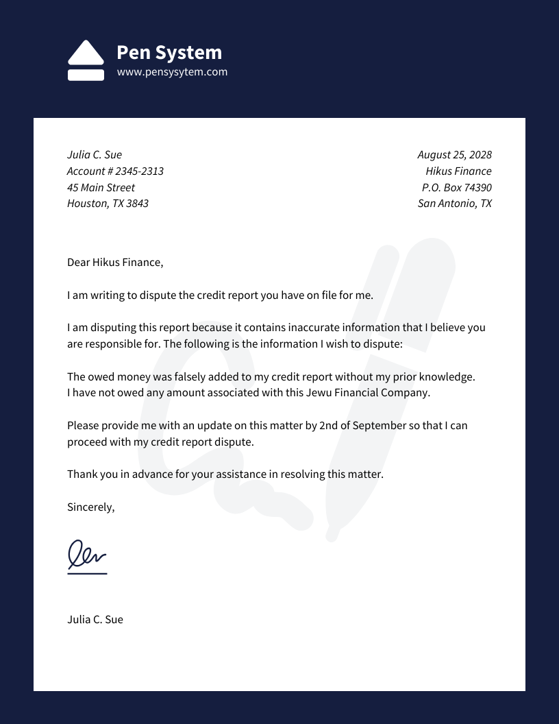 Credit Report Dispute Letter Template 18019c90 9d4f 48e7 9ad4 51772d646663