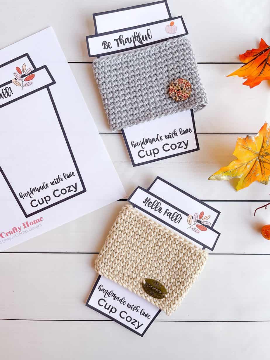 Crochet Easy Beginner Coffee Cup Cozy Free Pattern Crochet Easy Beginner Coffee Cup Cozy Free Pattern