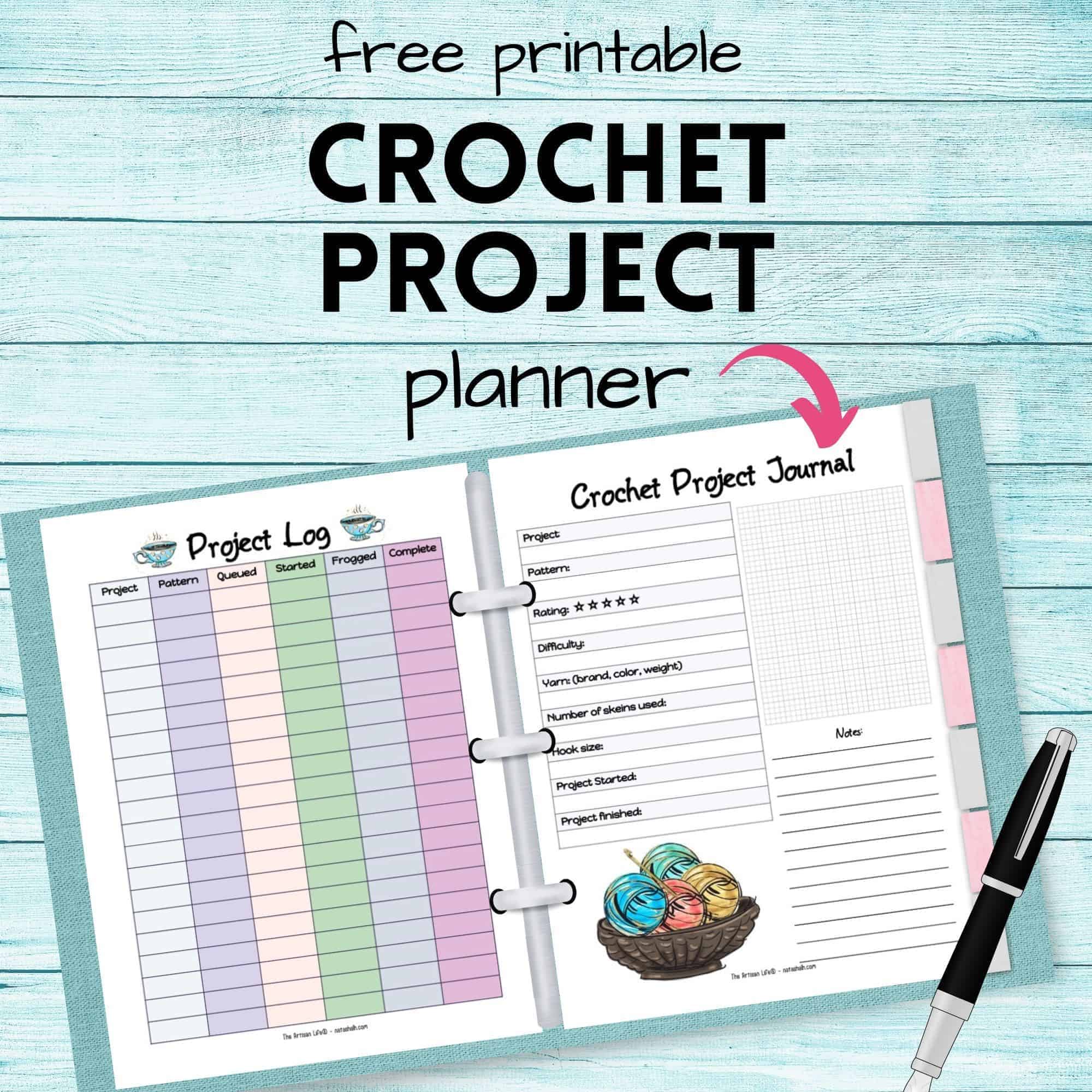 Crochet Planner