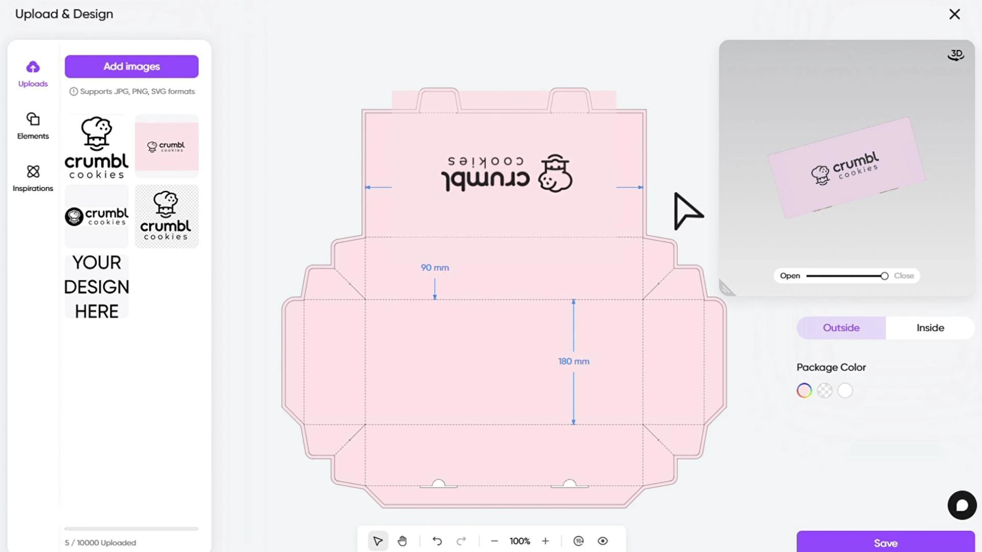 free printable cookie box template free printable cookie box template