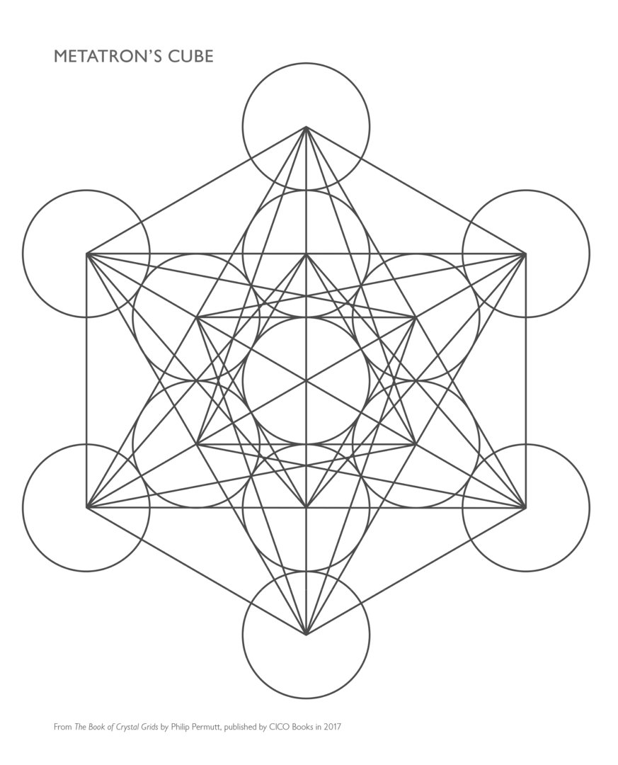 Crystal Grid Templates FREE Download