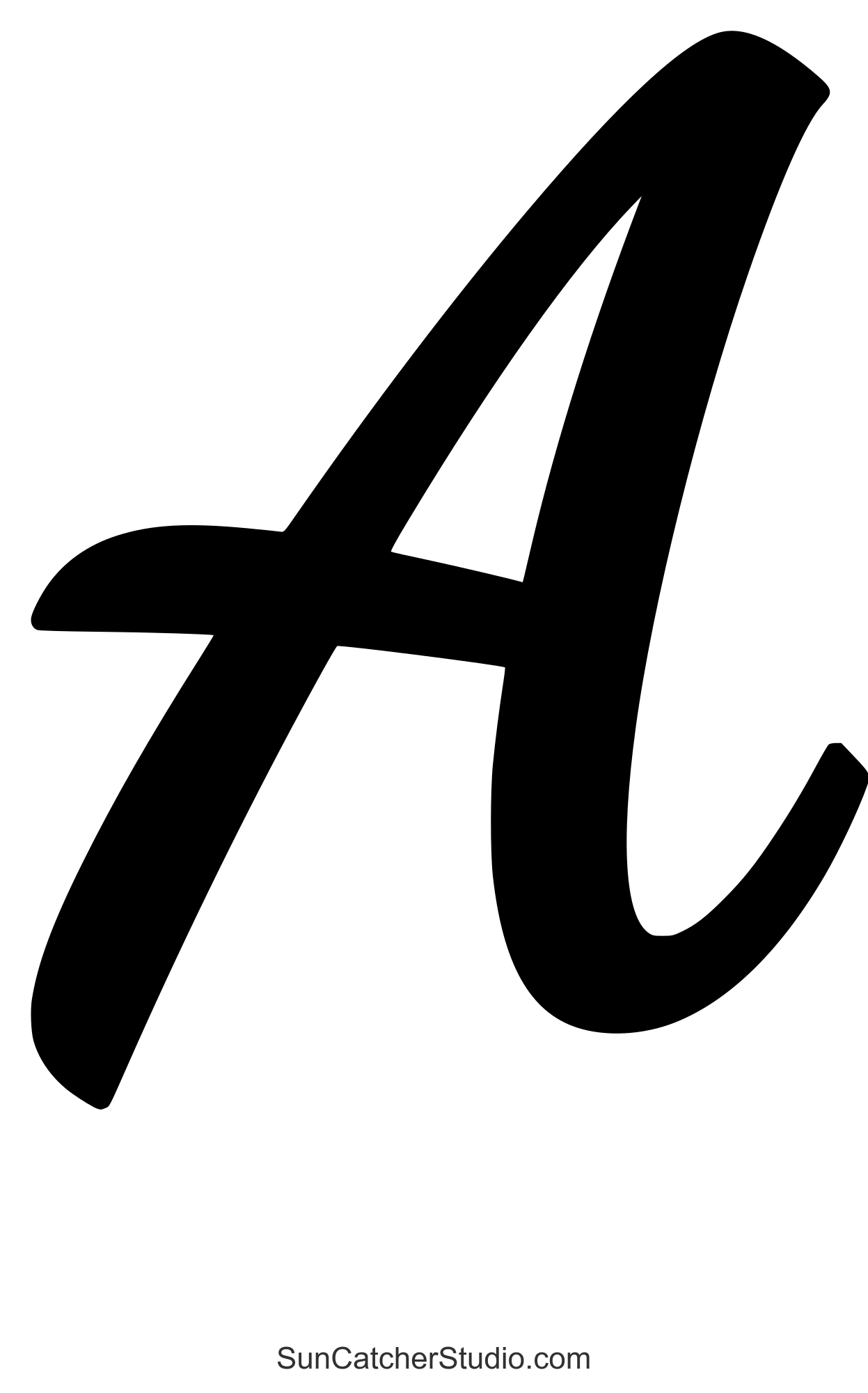 Cursive Letters Font