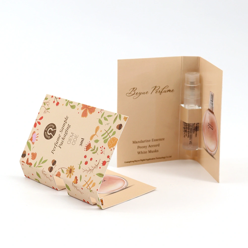Custom Perfume Sample Cards