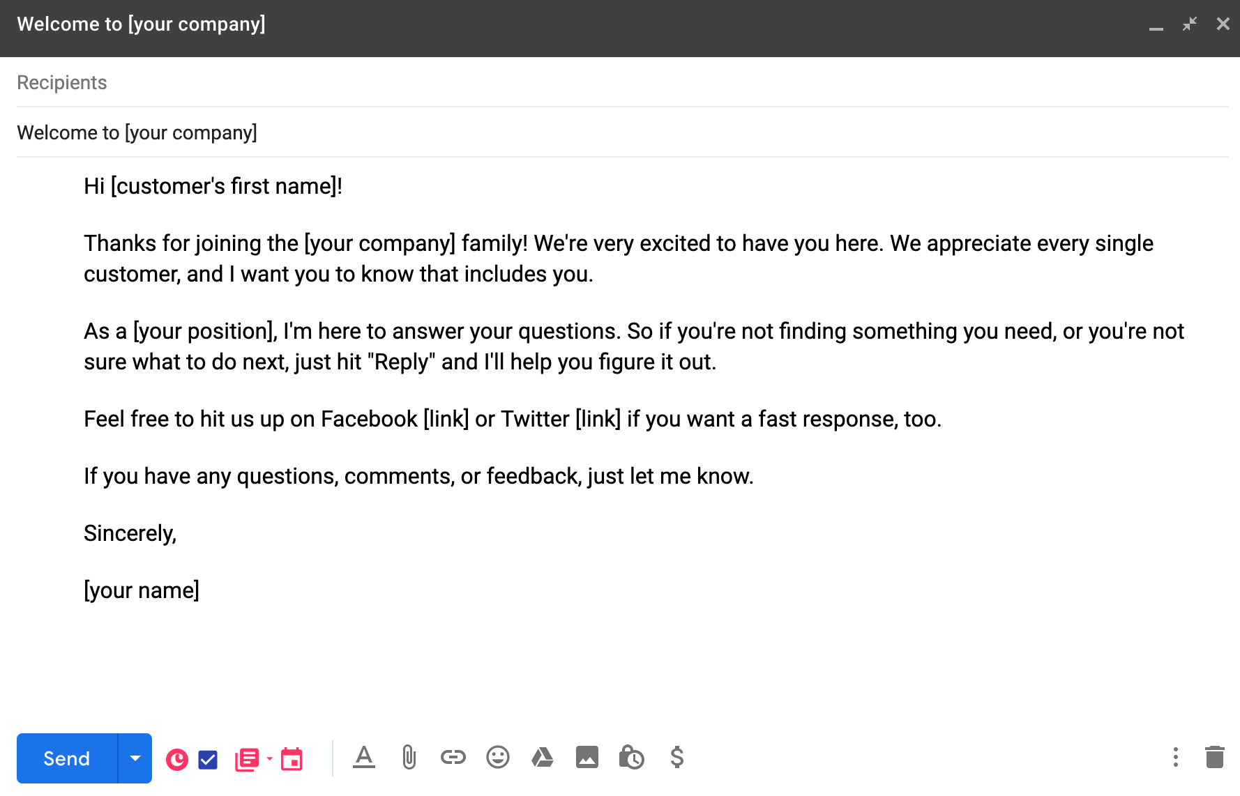 Customer Service Email Templates Customer Service Email Templates