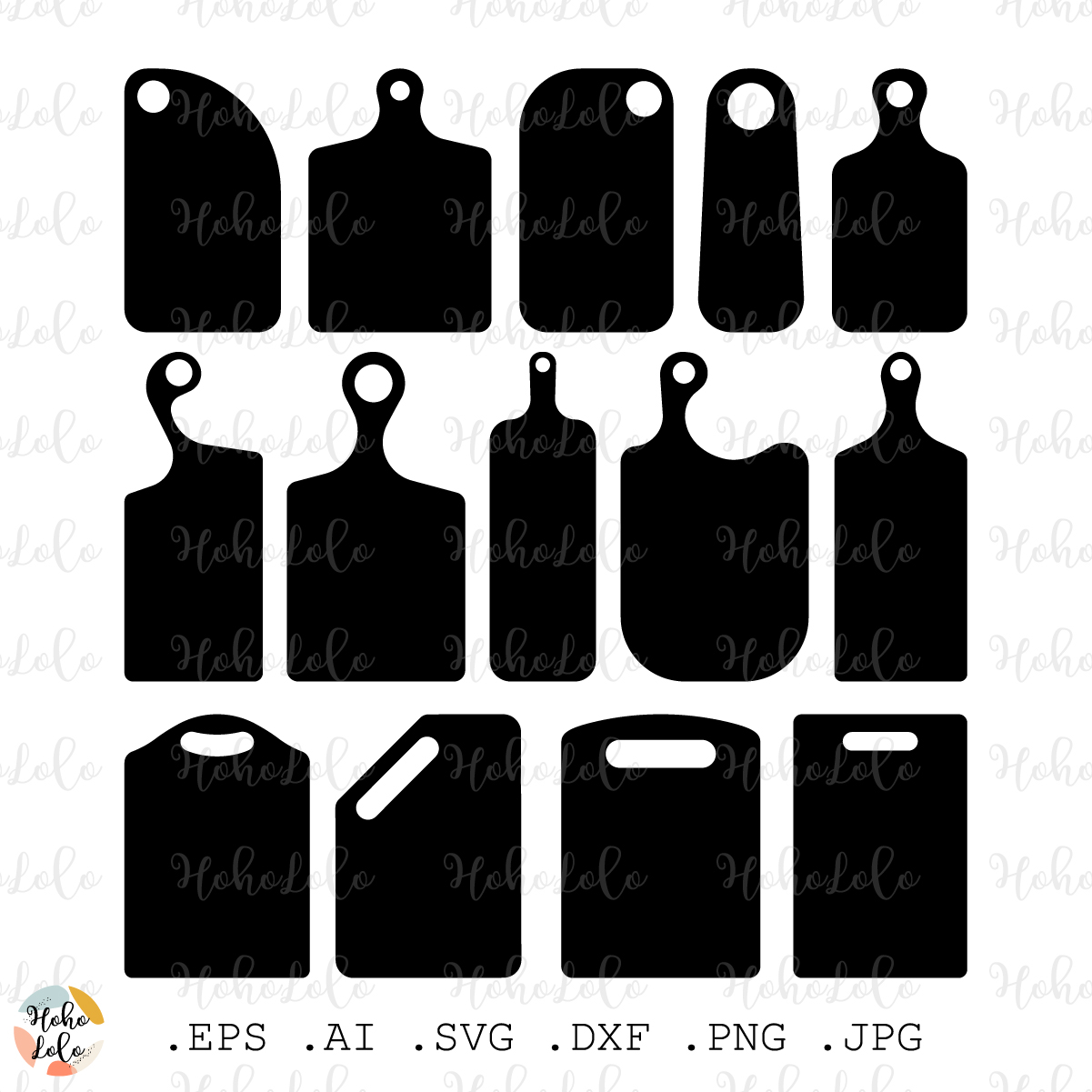 Cutting Board Svg Cricut Template Silhouette
