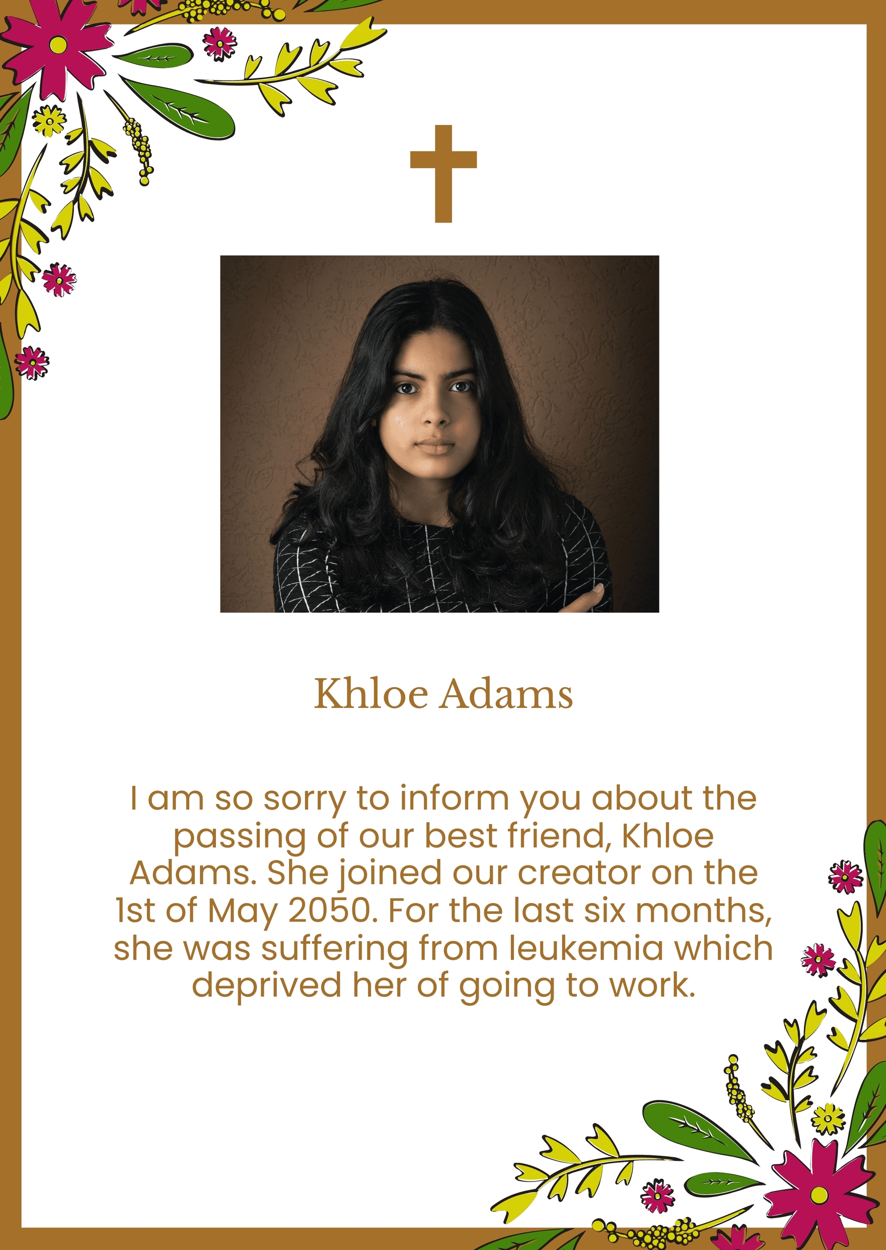 free printable death announcement template free free printable death announcement template free