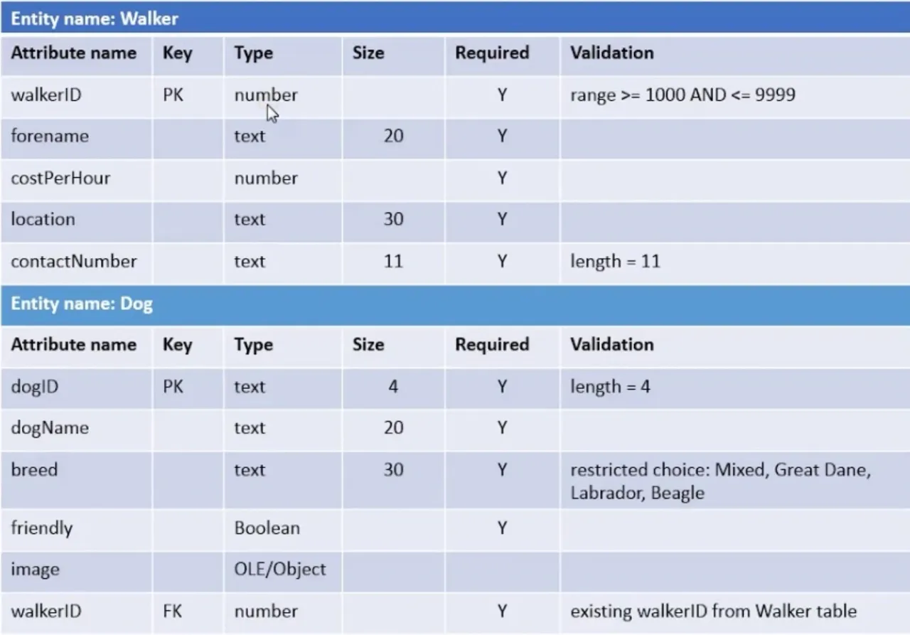 Defining A Data Dictionary