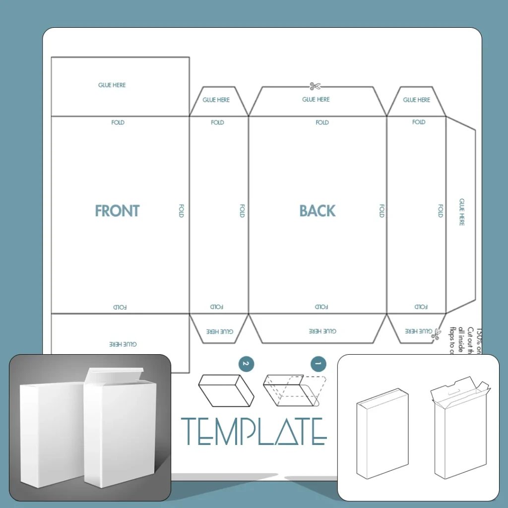 Design Your Own Packaging Using A Blank Cereal Box Template