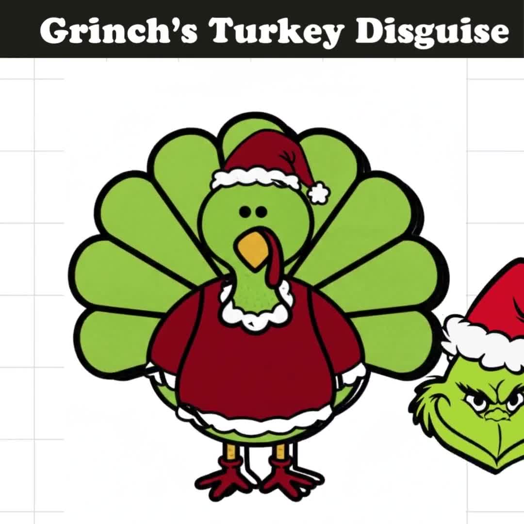 Disguise A Turkey As The Grinch