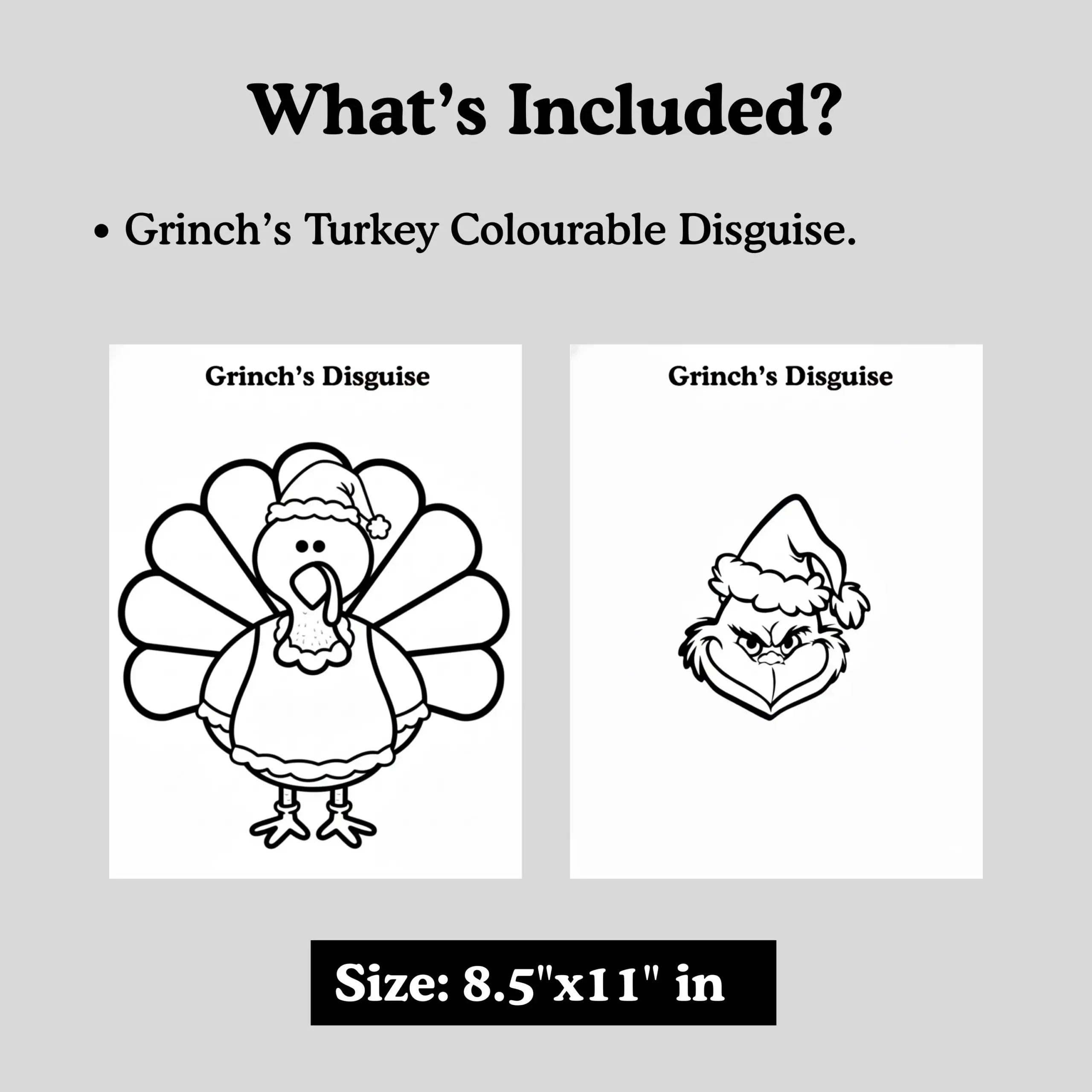 Disguise A Turkey As The Grinch