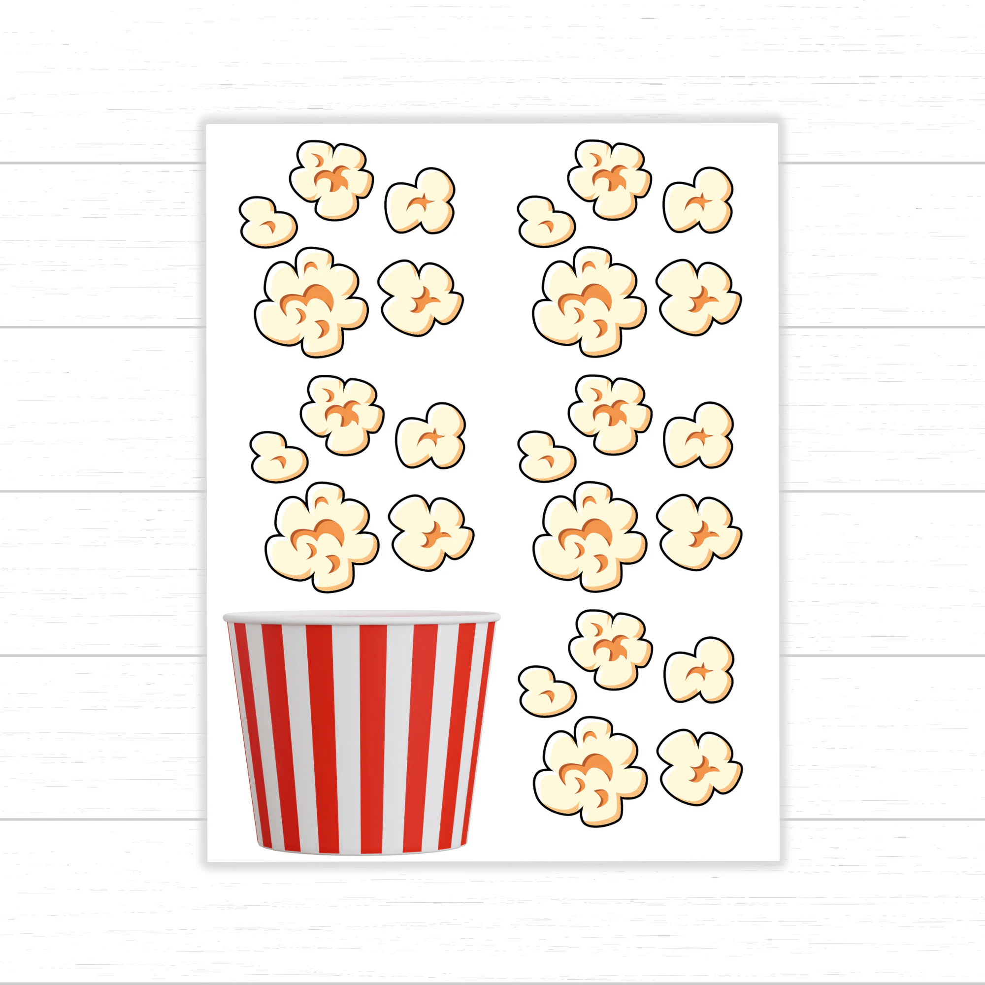 Disguise A Turkey Popcorn Turkey In