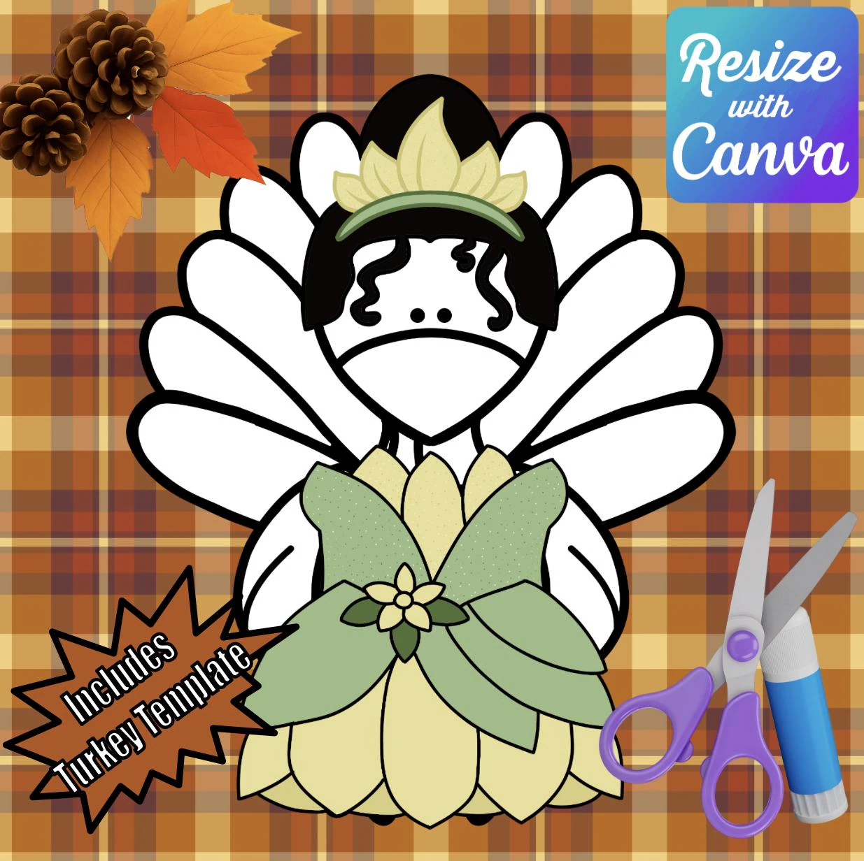 Disguise A Turkey Princess Disguise Disguise A Turkey Princess Disguise