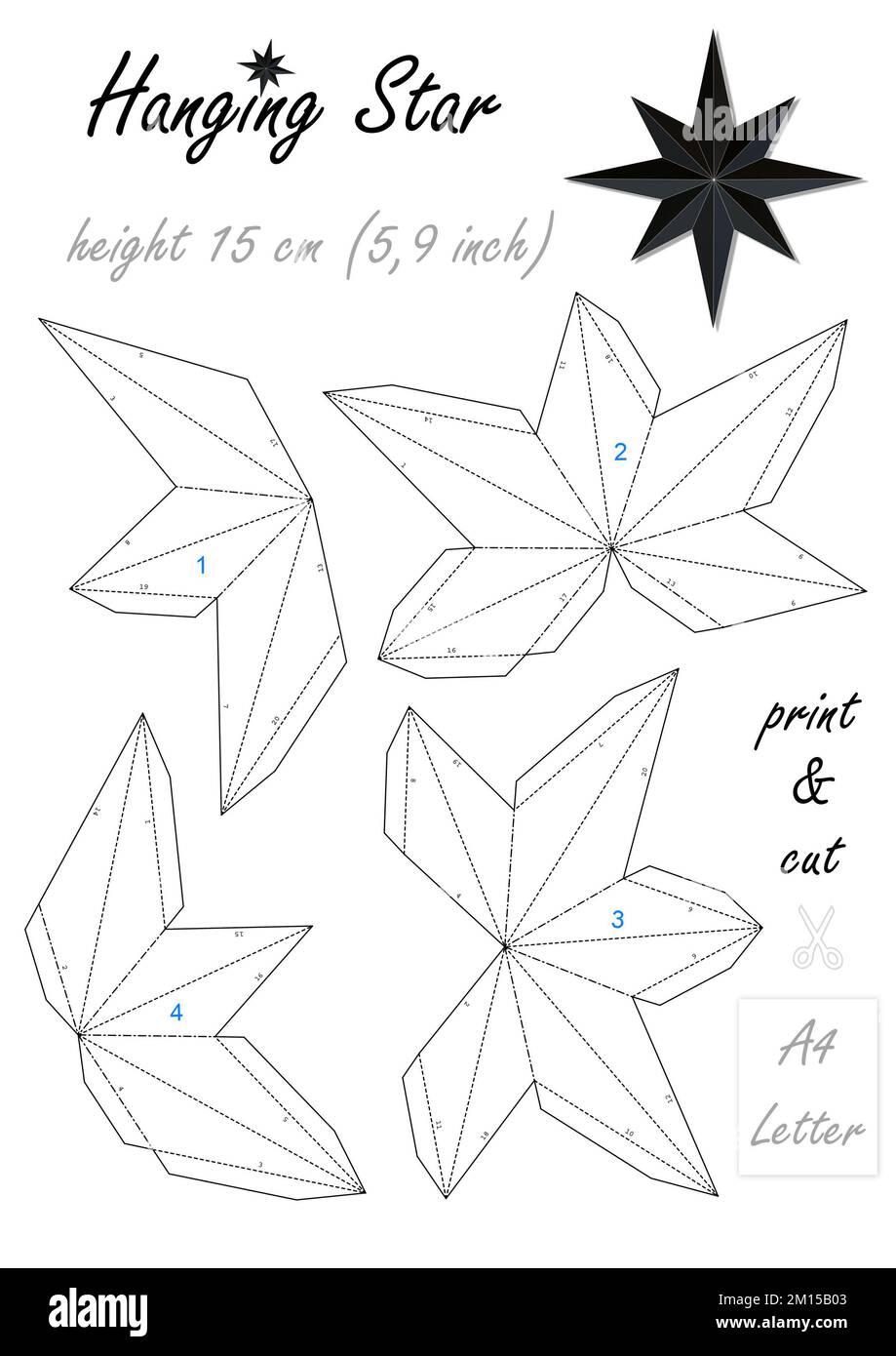 christmas star template to print christmas star template to print