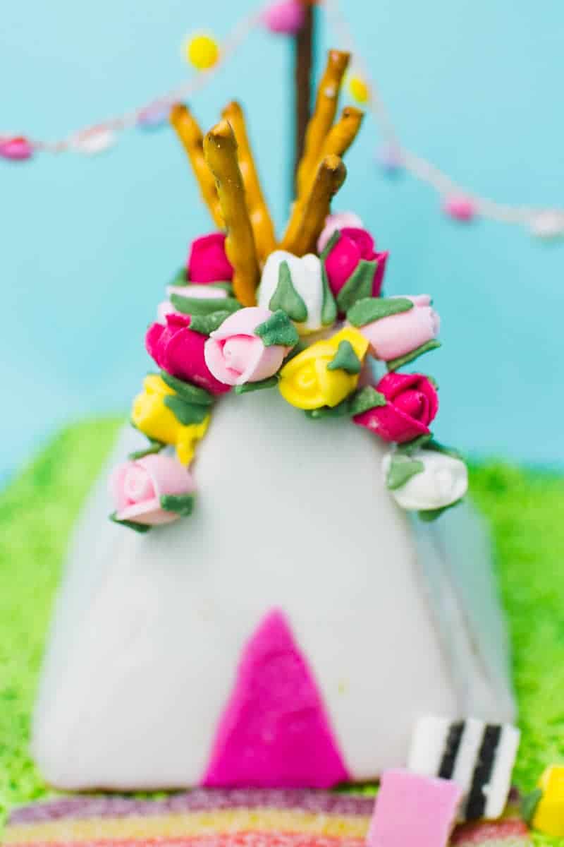 Diy Gingerbread Teepee And Recipe