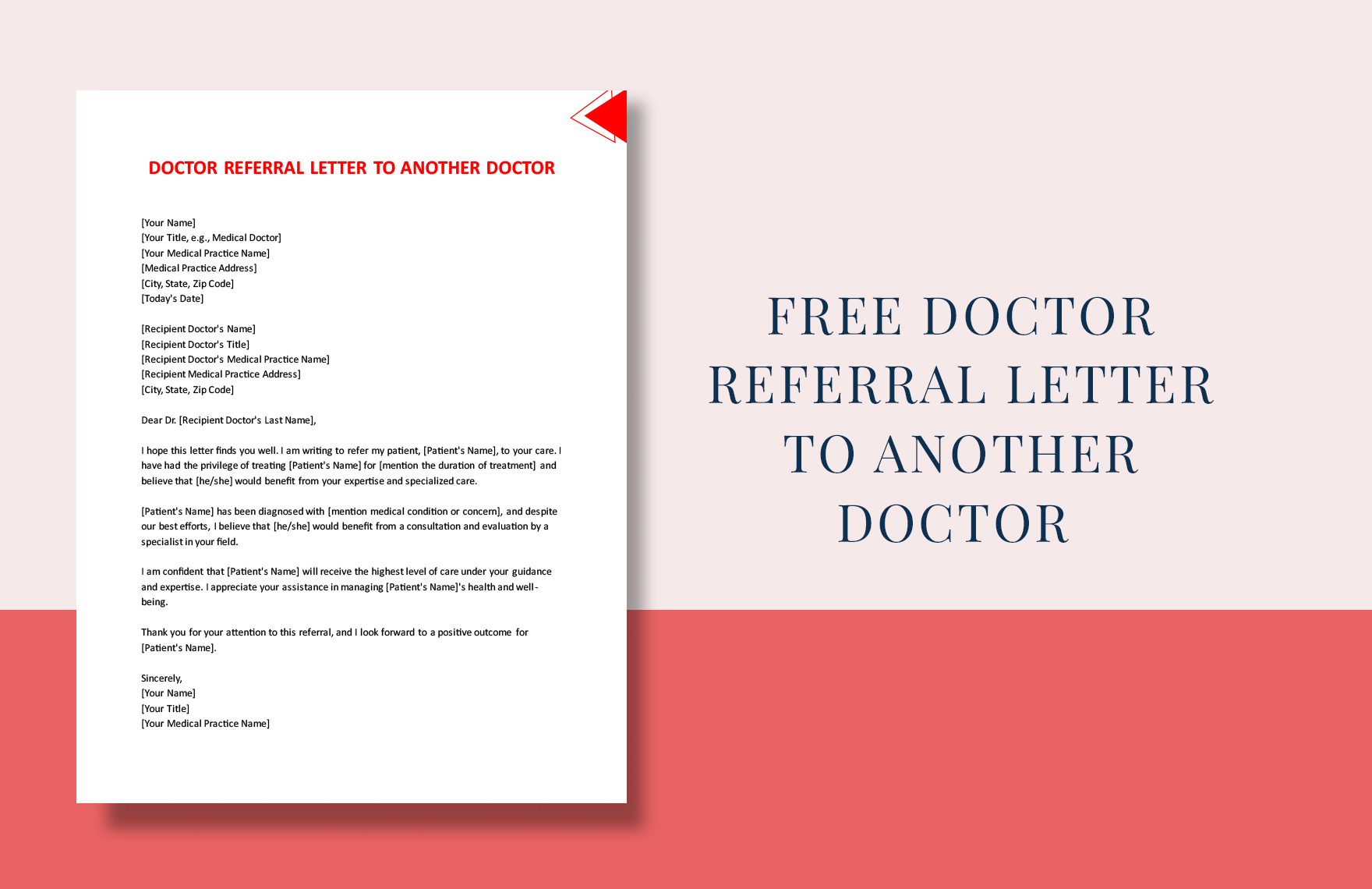 Doctor Referral Letter