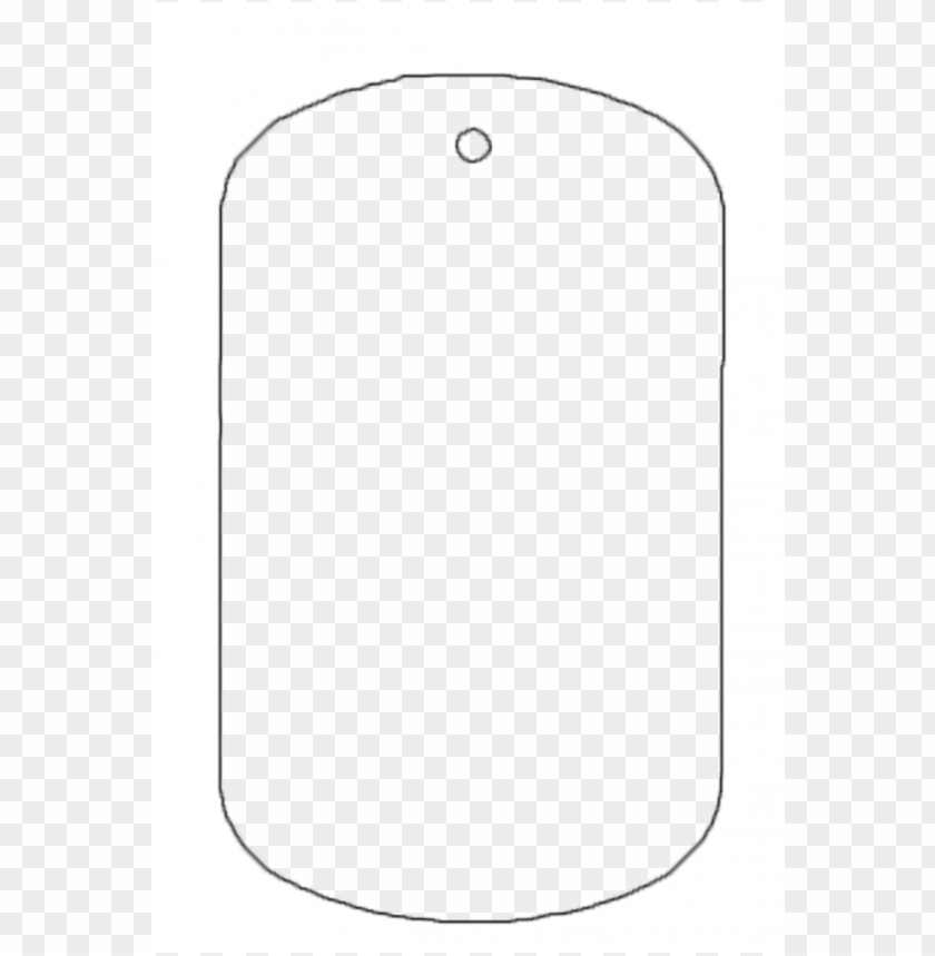 Dog Tag Template Cylinder