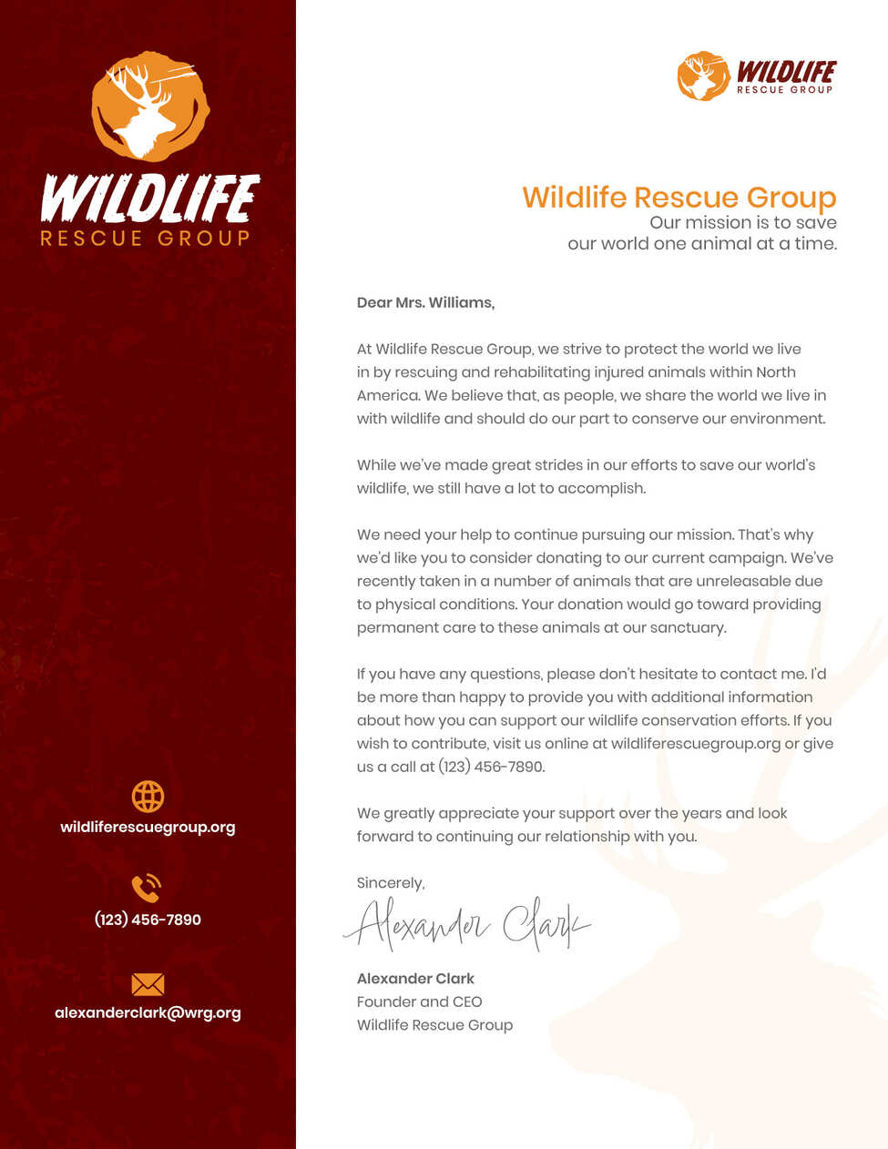 Donation Request Letters