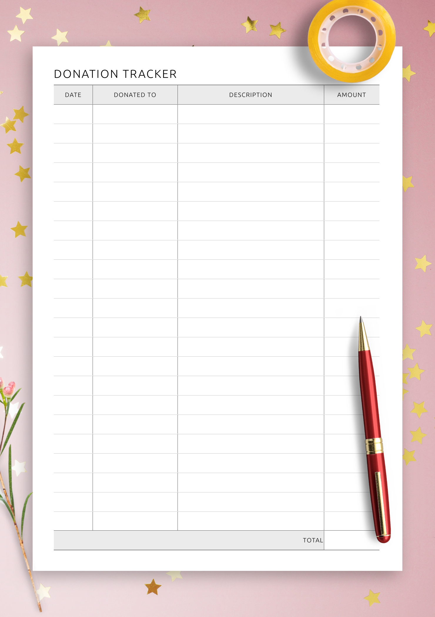 Donation Tracker