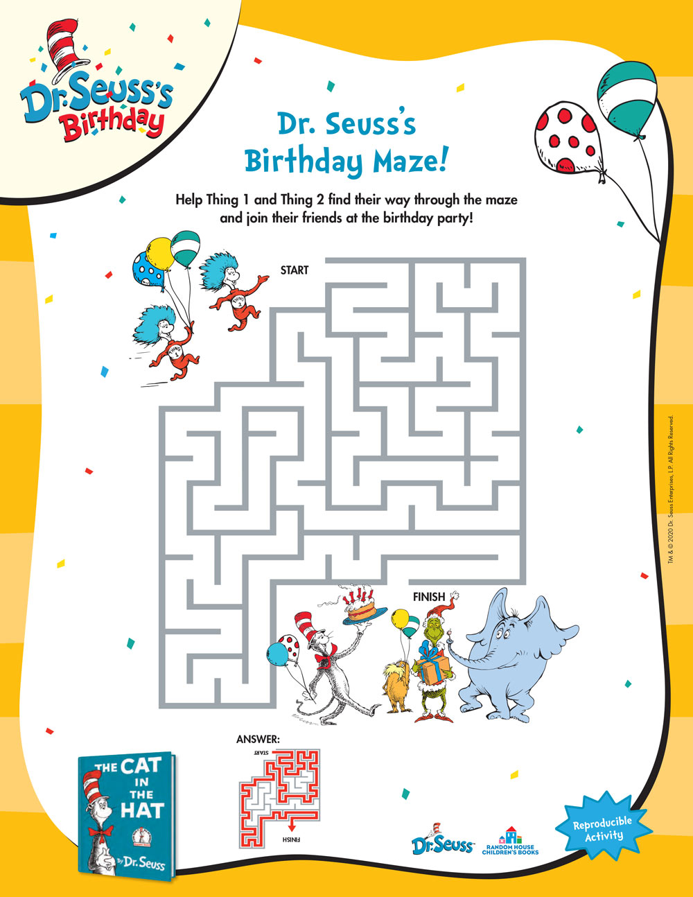 free printable dr seuss template