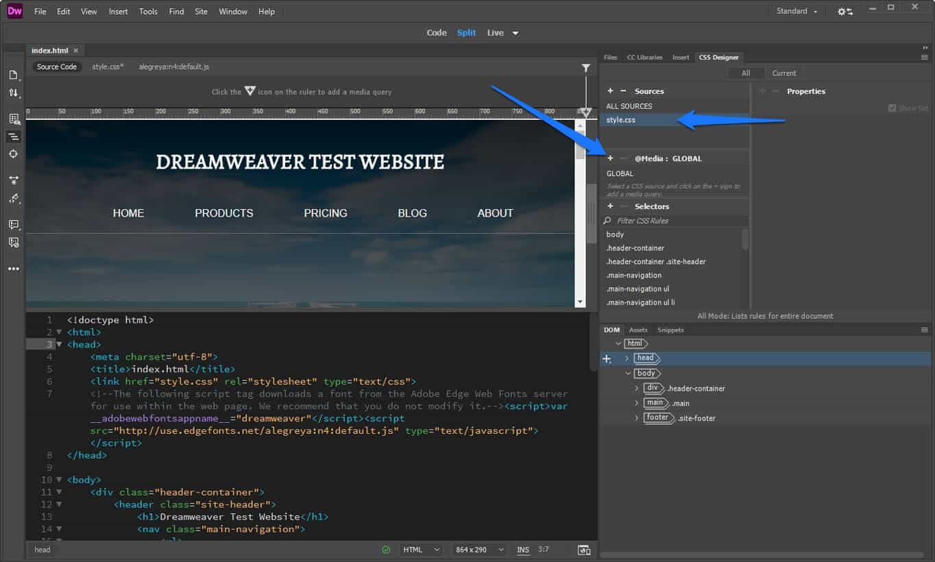 Dreamweaver Tutorial Dreamweaver Tutorial