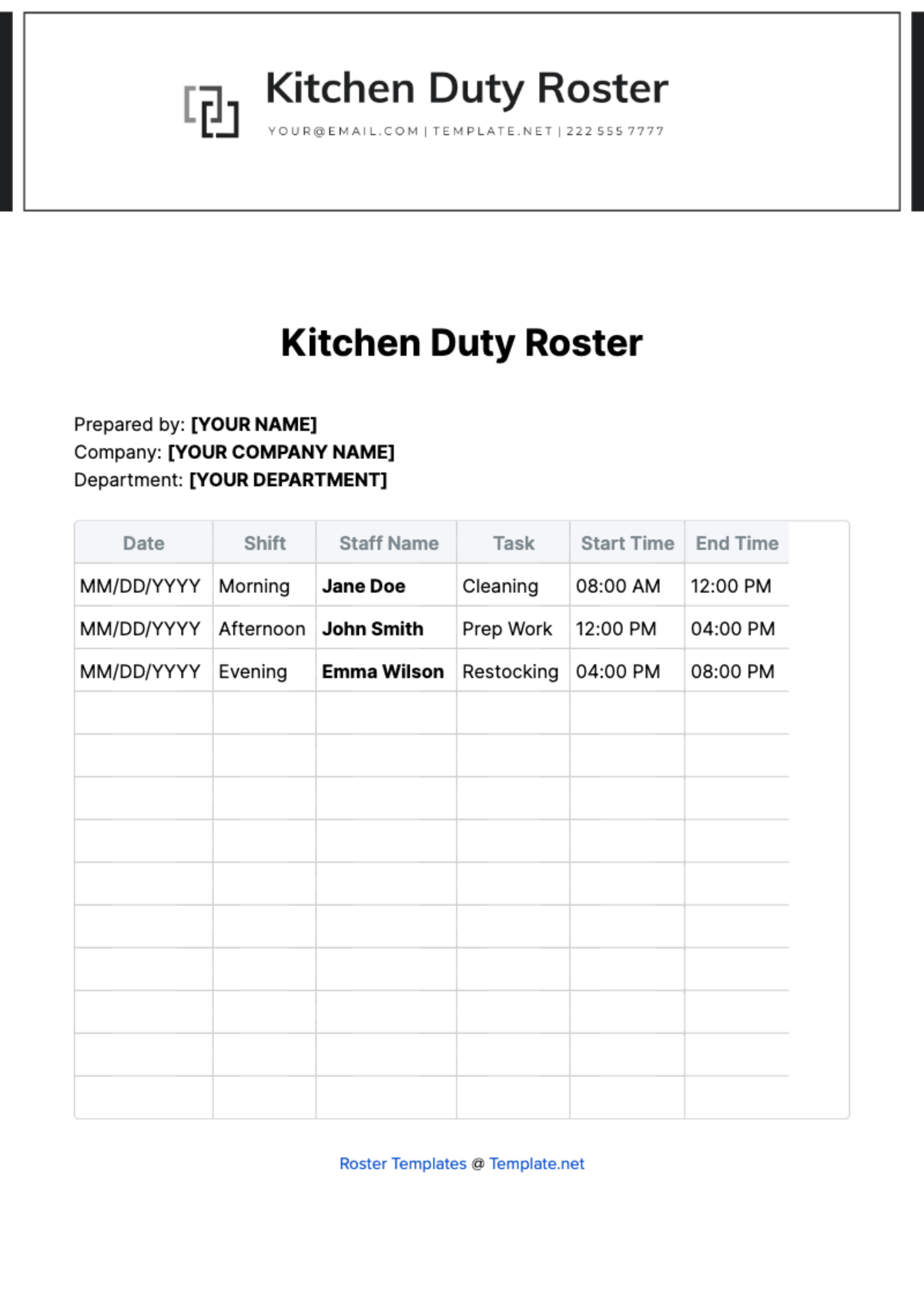 Duty