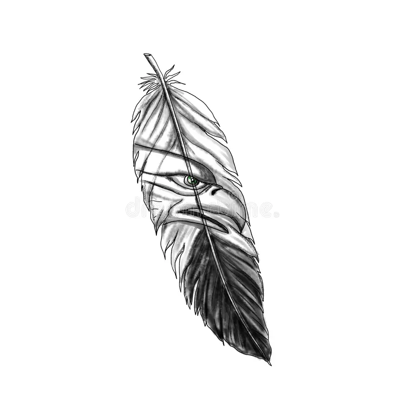 eagle feather template printable