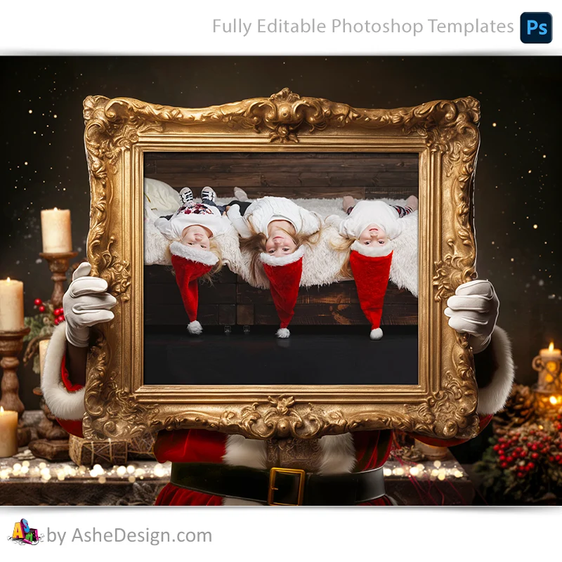 Easy Effects Santa Frame