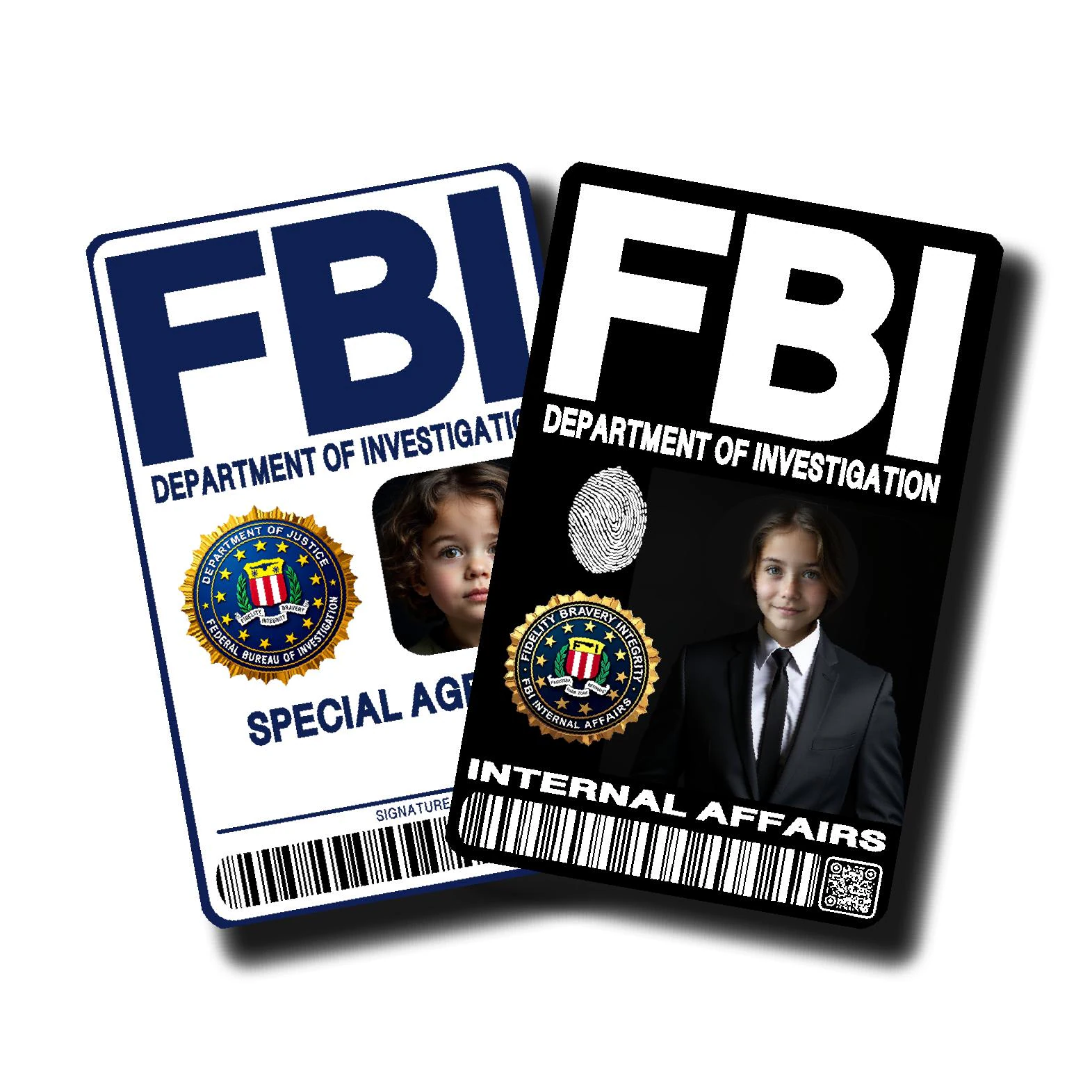 Editable Child Fbi Badge Template 9 Png Editable Child Fbi Badge Template 9 Png